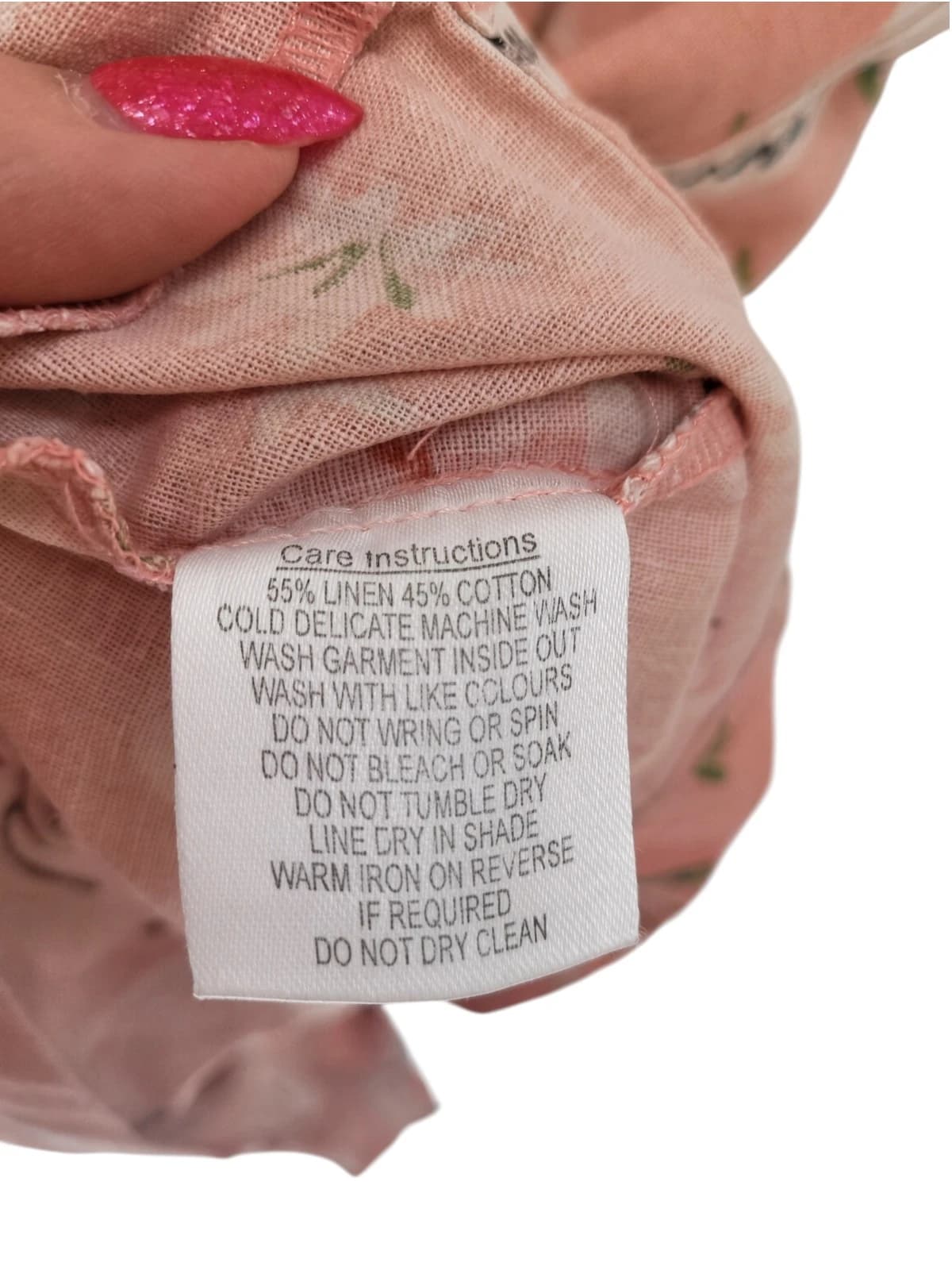 PRINCESS HIGHWAY Pink Pelican Print Smock Dress Size 10 — photo 8 of 9