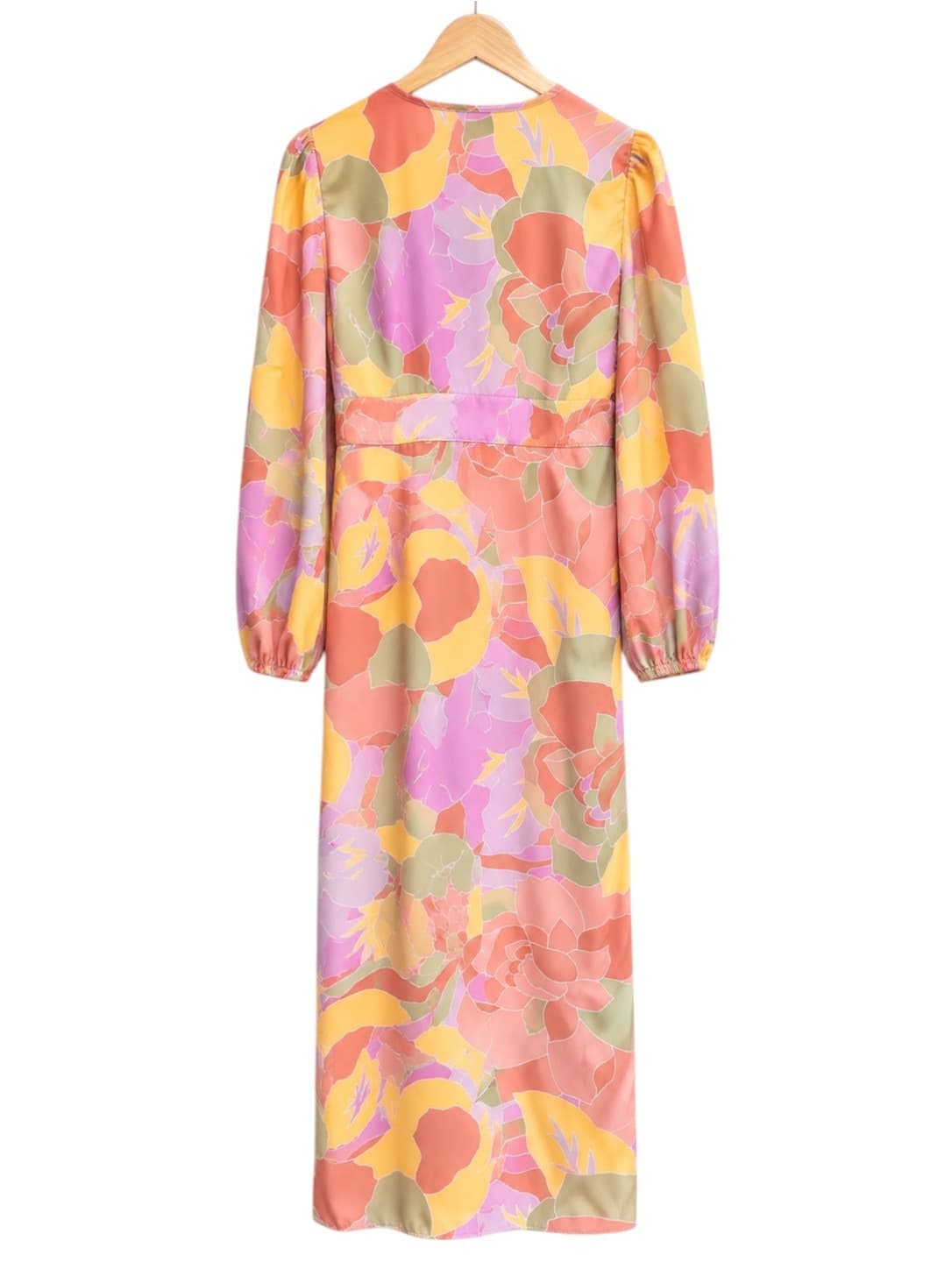 RUNAWAY Floral Button Front Long Sleeve Maxi Dress AU 10 — photo 4 of 8