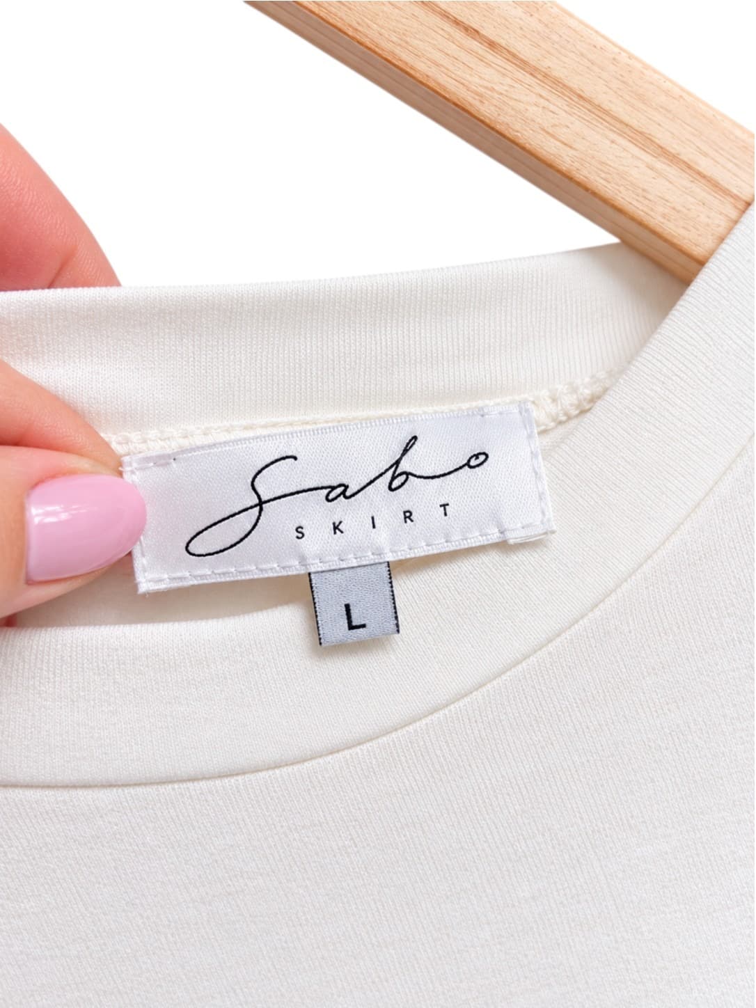 Sabo Skirt Womens Playsuit Size L Ivory White Front Ruched Short Sleeve — photo 5 of 7