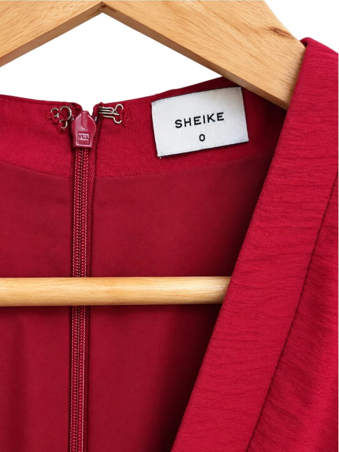 SHEIKE Raspberry Pink Puff Sleeve Pleated Romper Playsuit Size 8 — photo 5 of 8