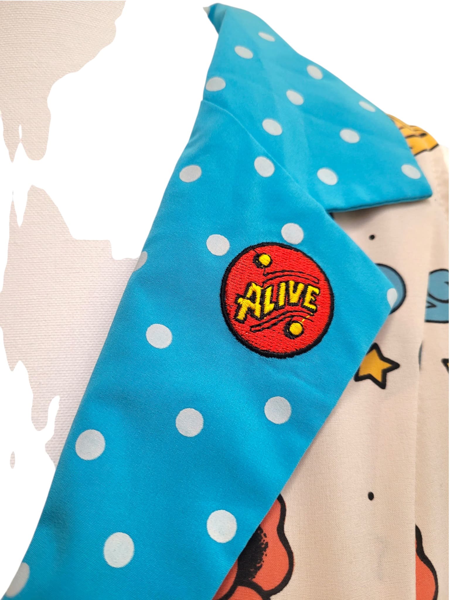 SOURPUSS Sideshow Alive Polka Dot Pinup Rockabilly Dress M — photo 4 of 9
