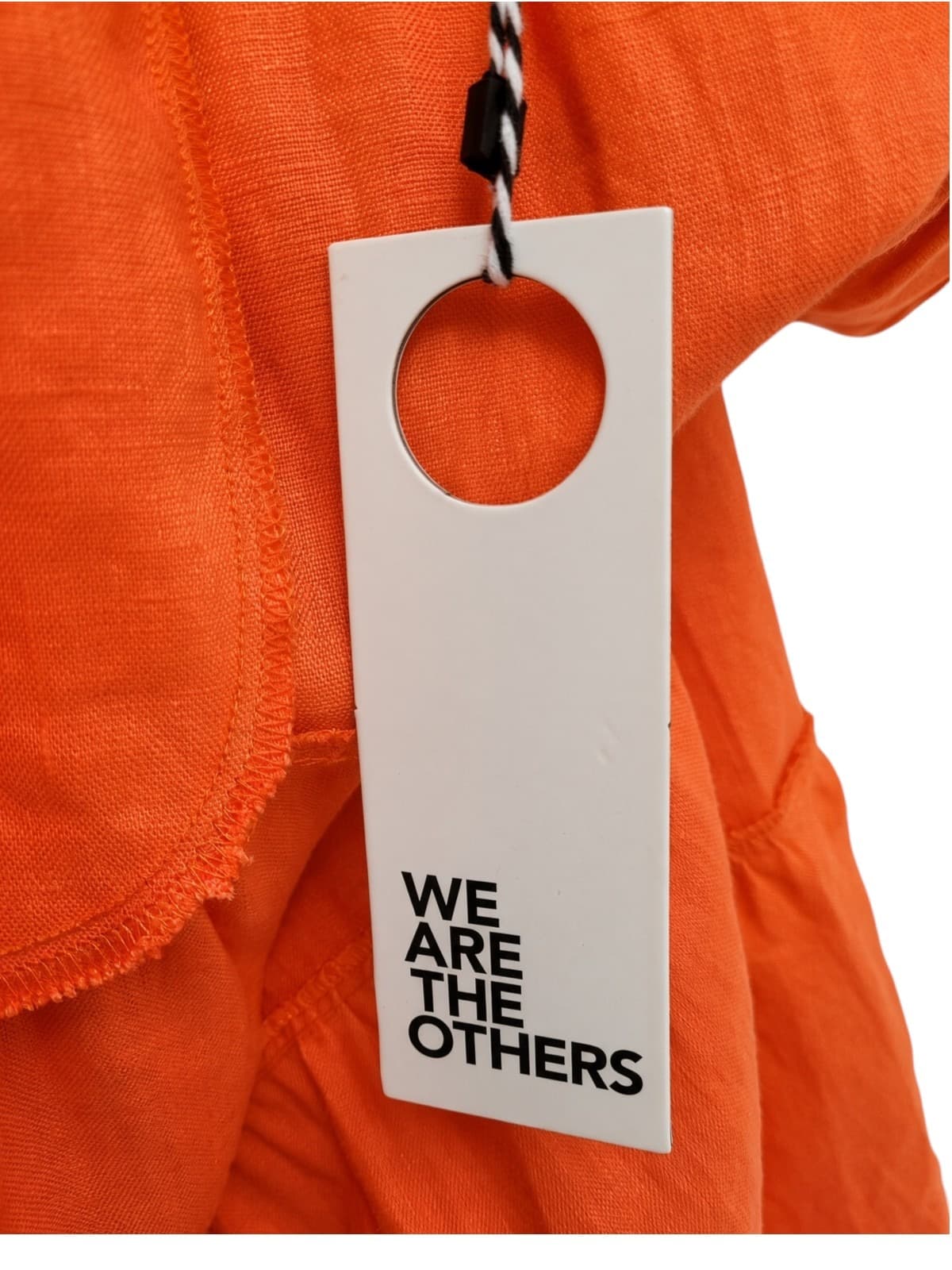 We Are The Others Orange Tiered Skirt — photo 6 of 6