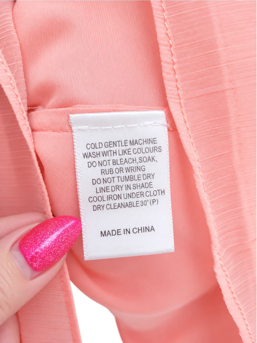 WITCHERY Pink Cold Shoulder Draped Chiffon Cami Top Size 12 — photo 4 of 7