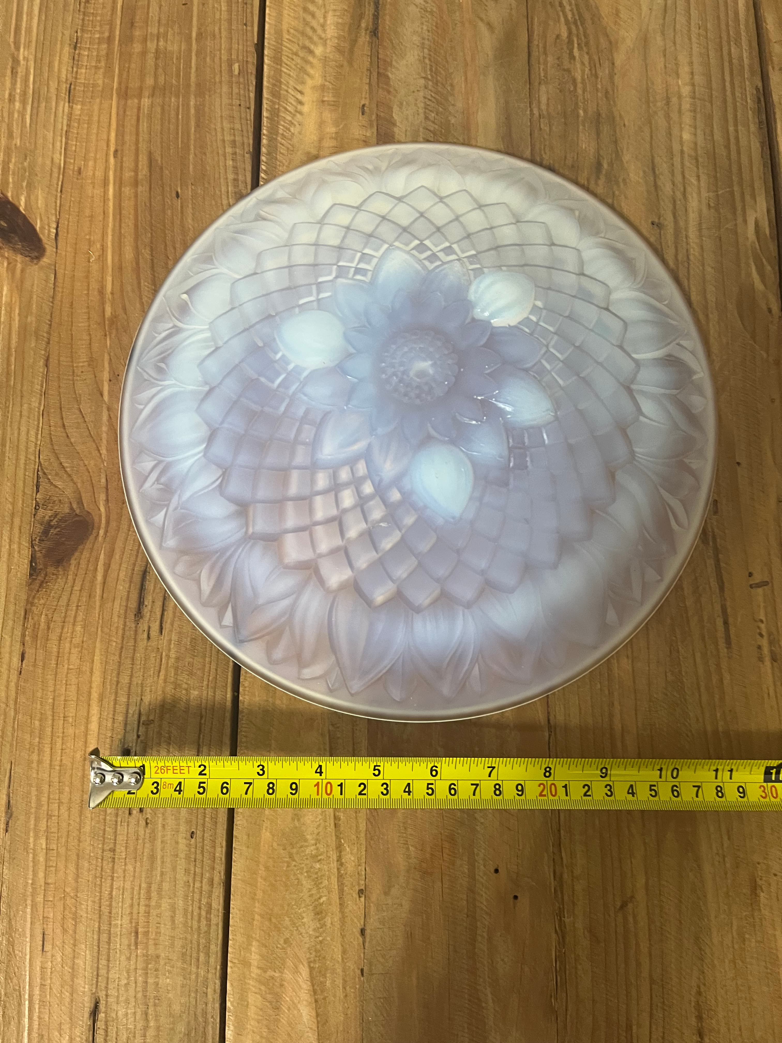 Art Deco Opalescent Bowl in the style of Andre Hunebelle made in France — photo 7 of 10