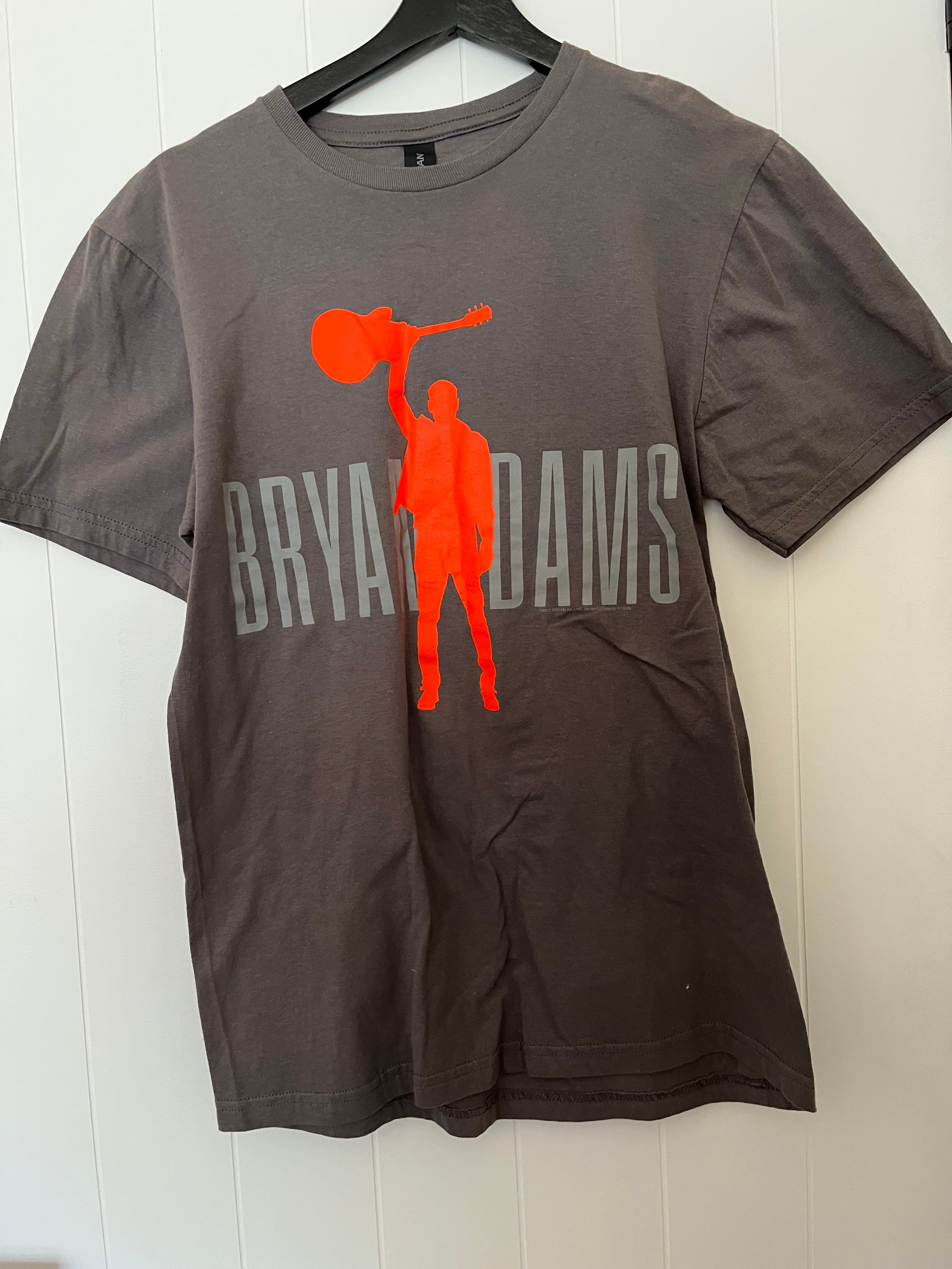 Bryan Adams Tour Graphic T-Shirt Grey Size S — photo 2 of 5
