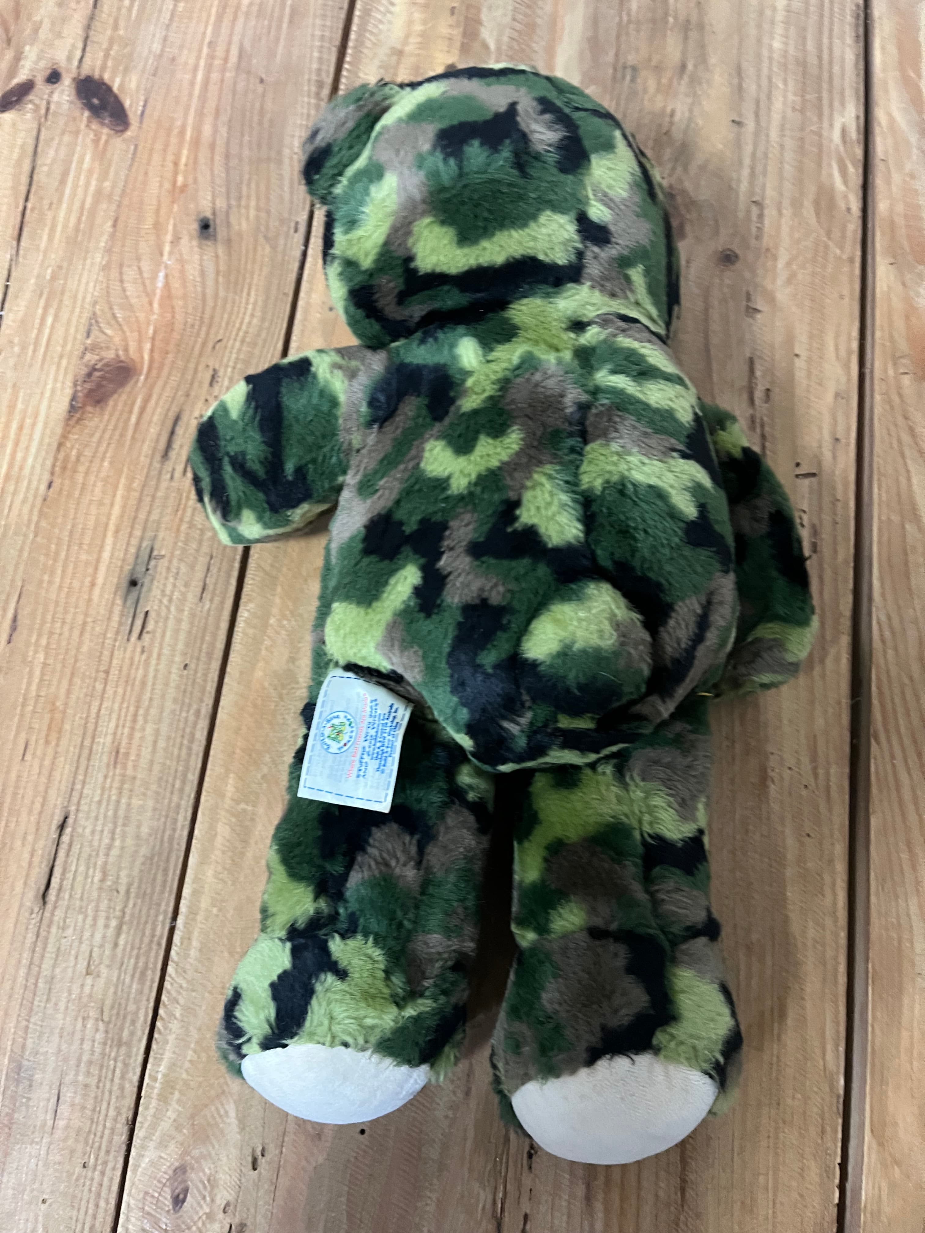 Build-A-Bear Camouflage Teddy Bear Plush Toy — photo 2 of 5