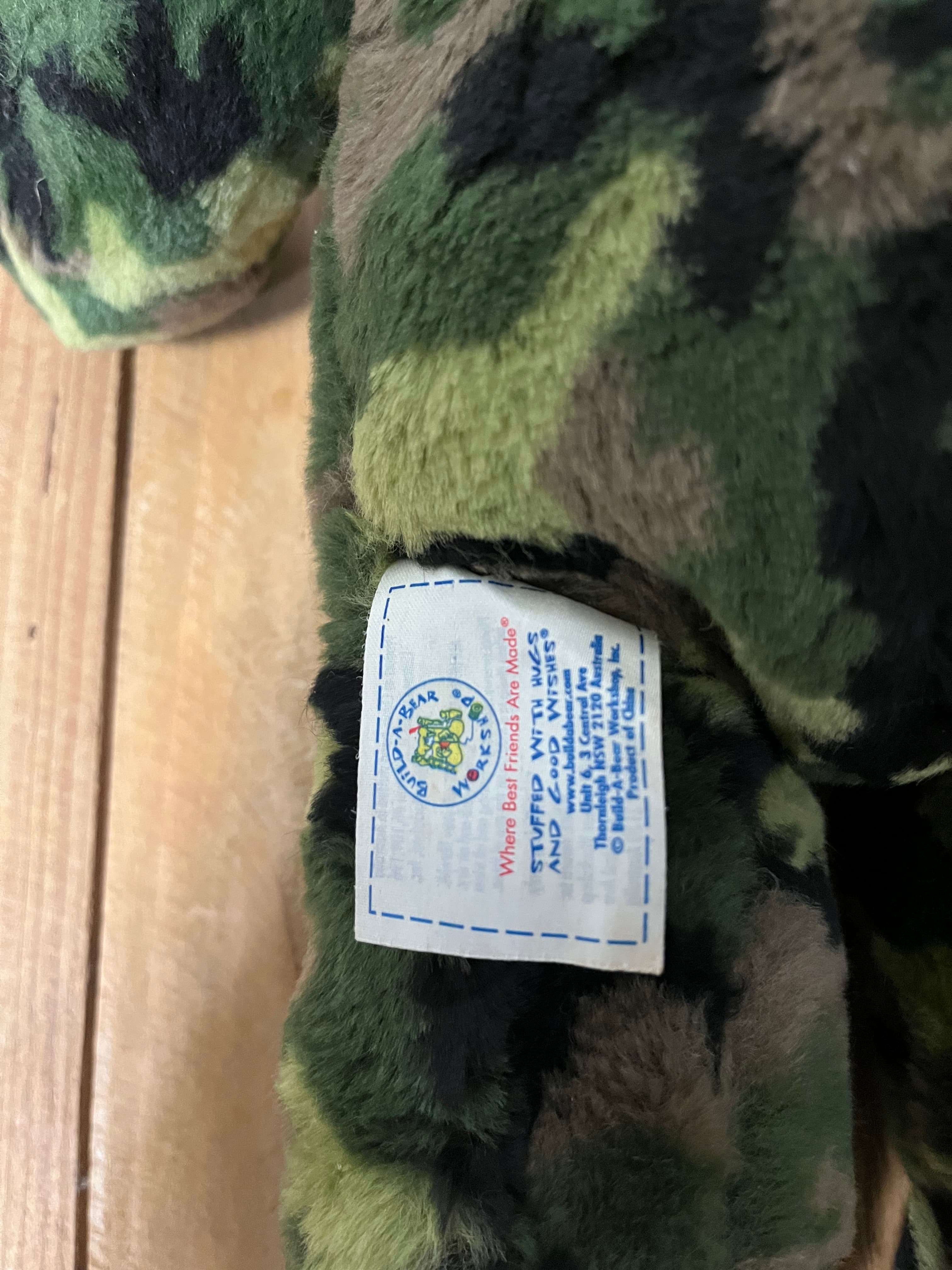 Build-A-Bear Camouflage Teddy Bear Plush Toy — photo 3 of 5