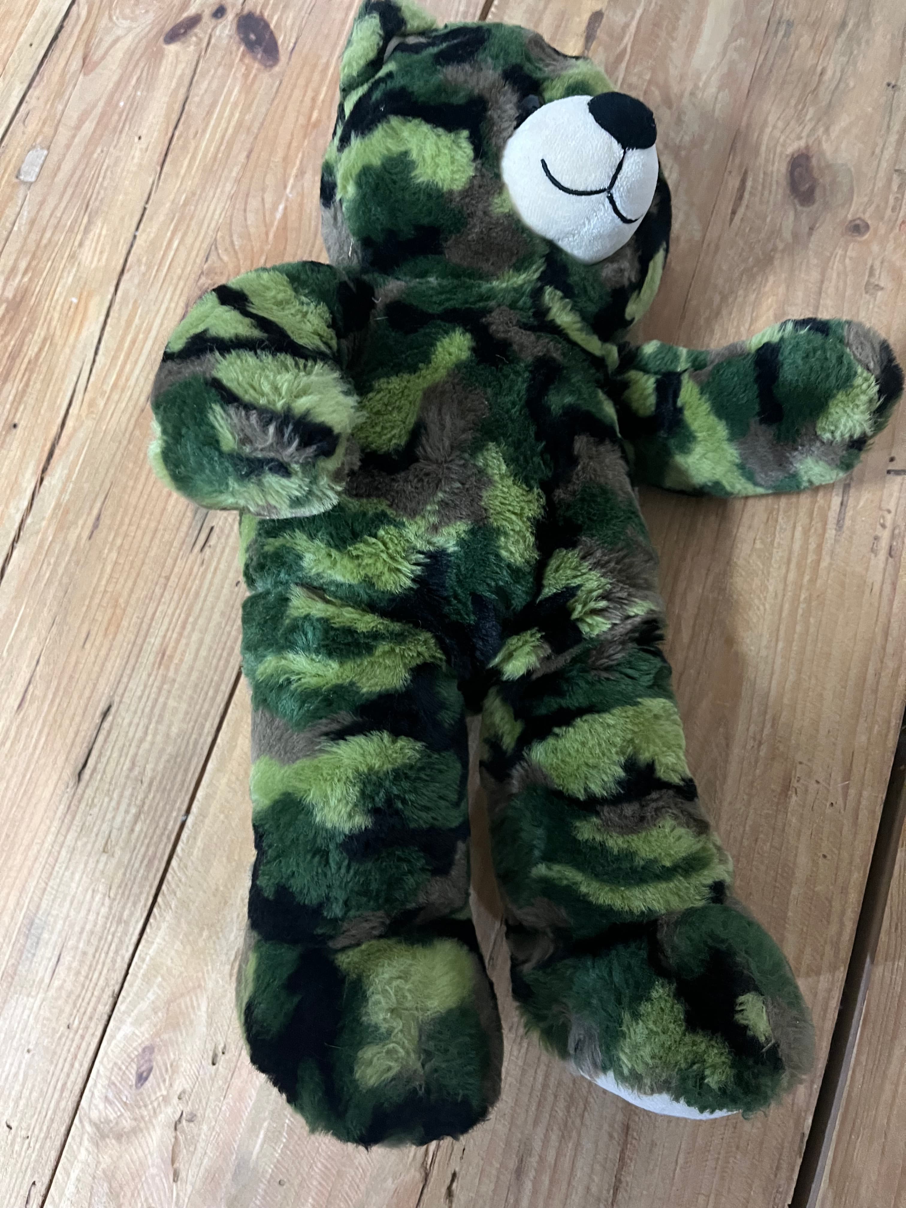 Build-A-Bear Camouflage Teddy Bear Plush Toy — photo 4 of 5
