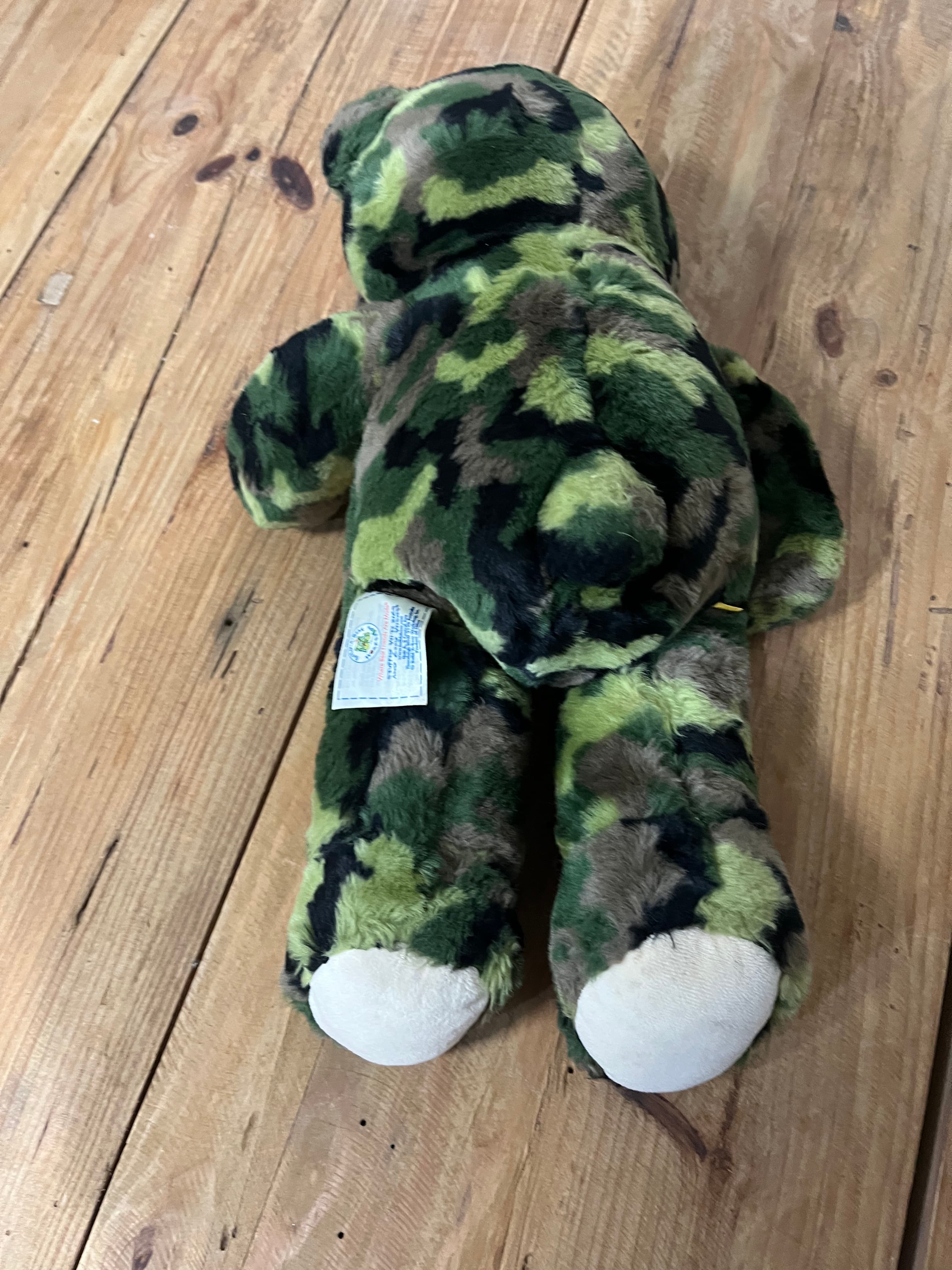 Build-A-Bear Camouflage Teddy Bear Plush Toy — photo 5 of 5