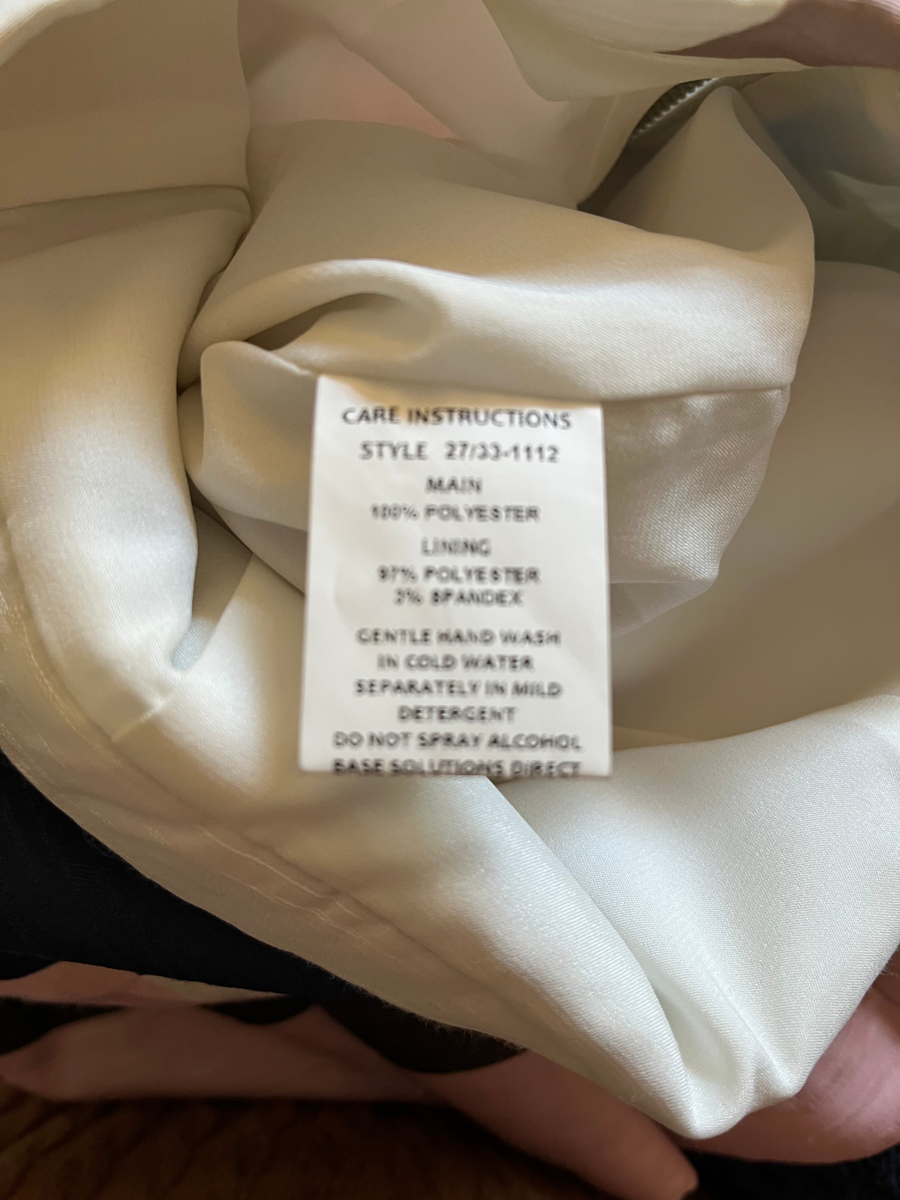 BY JOHNNY. Abstract Print Ruffle Hem Skirt Size 6 — photo 6 of 6