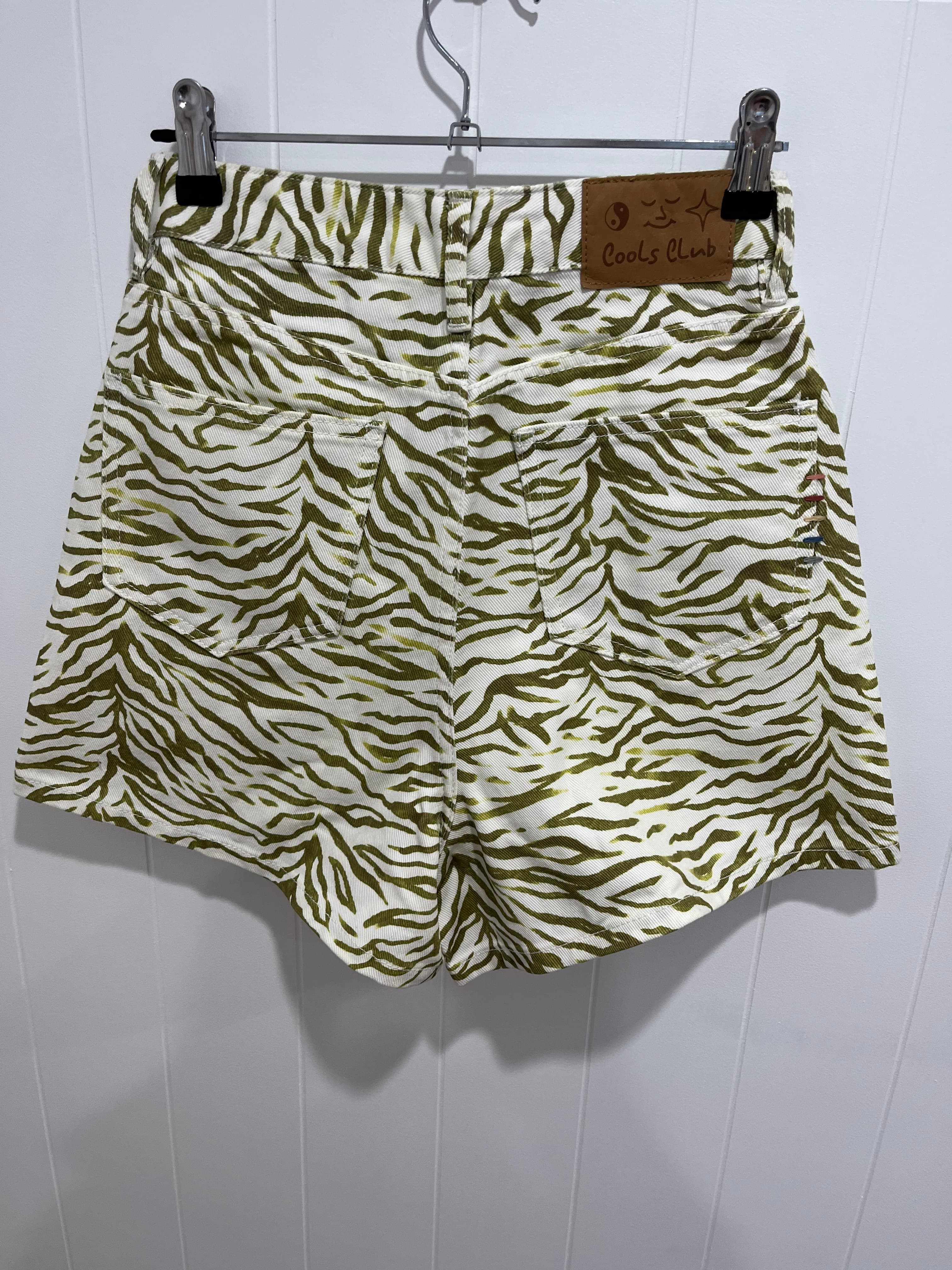 Cools Club Herb Zebra Print Jean Shorts Size 6 New With Tags — photo 2 of 6