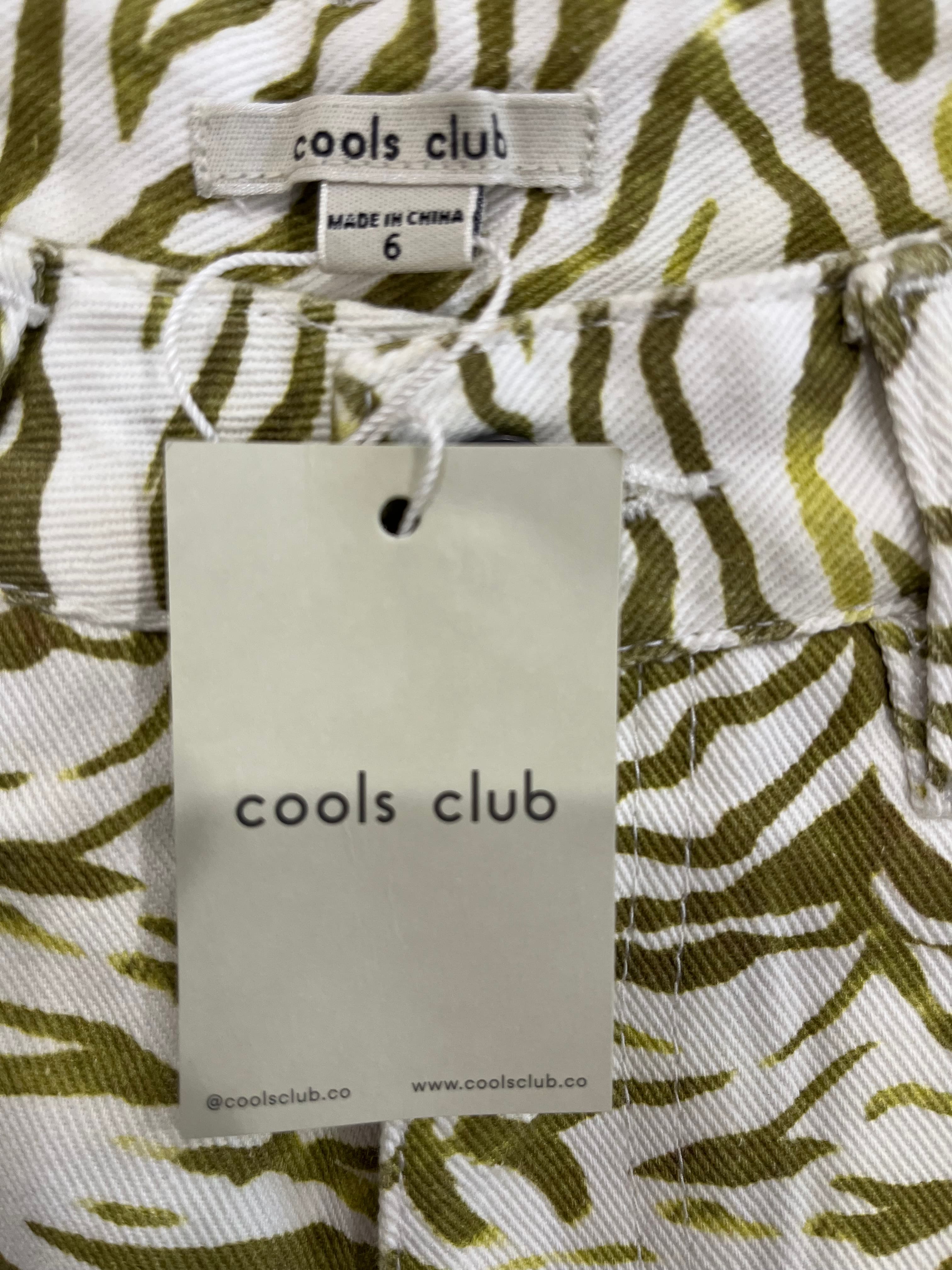 Cools Club Herb Zebra Print Jean Shorts Size 6 New With Tags — photo 5 of 6
