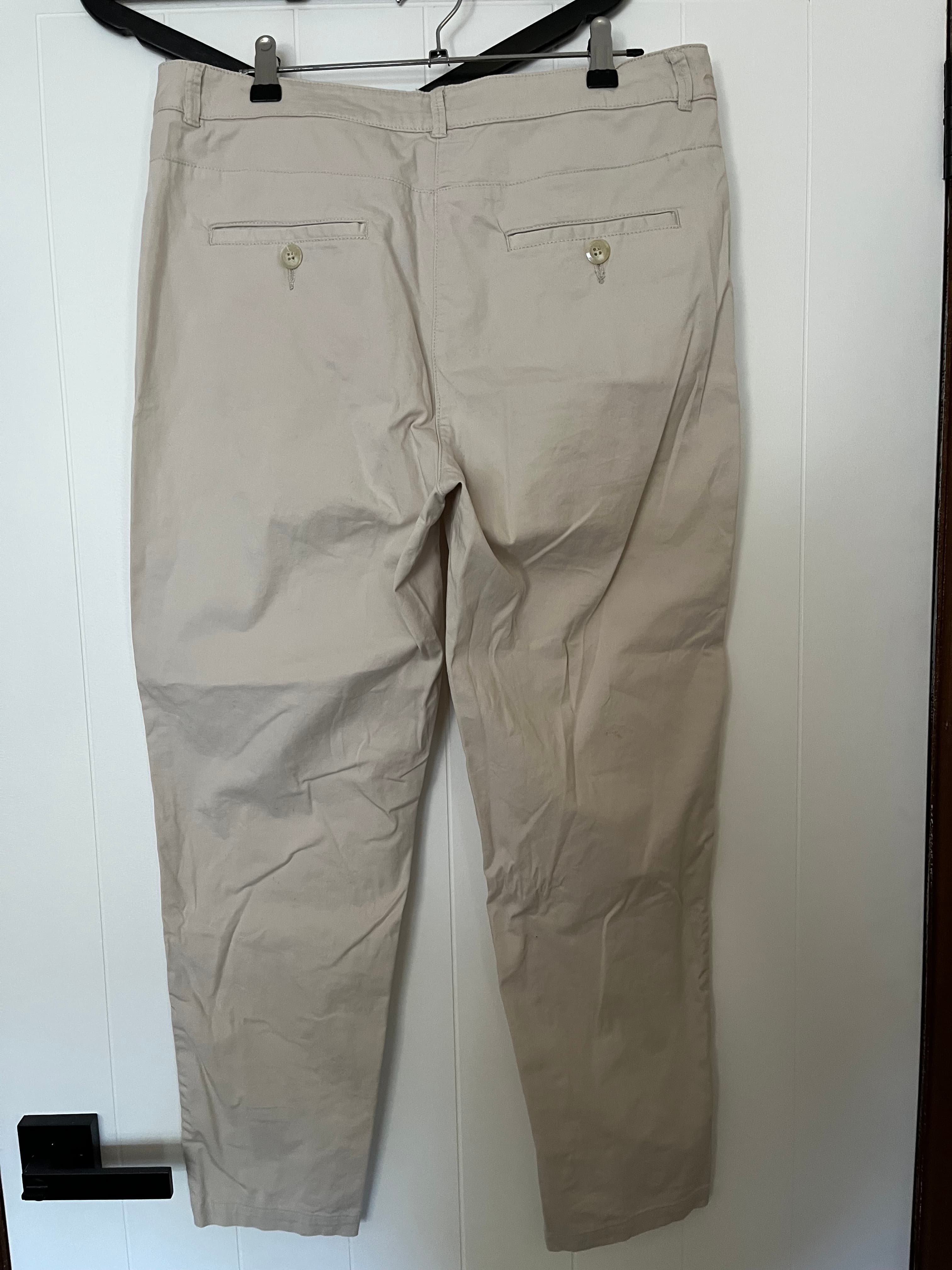 Country Road Women's Beige Chino Pants Size 12 — photo 3 of 6