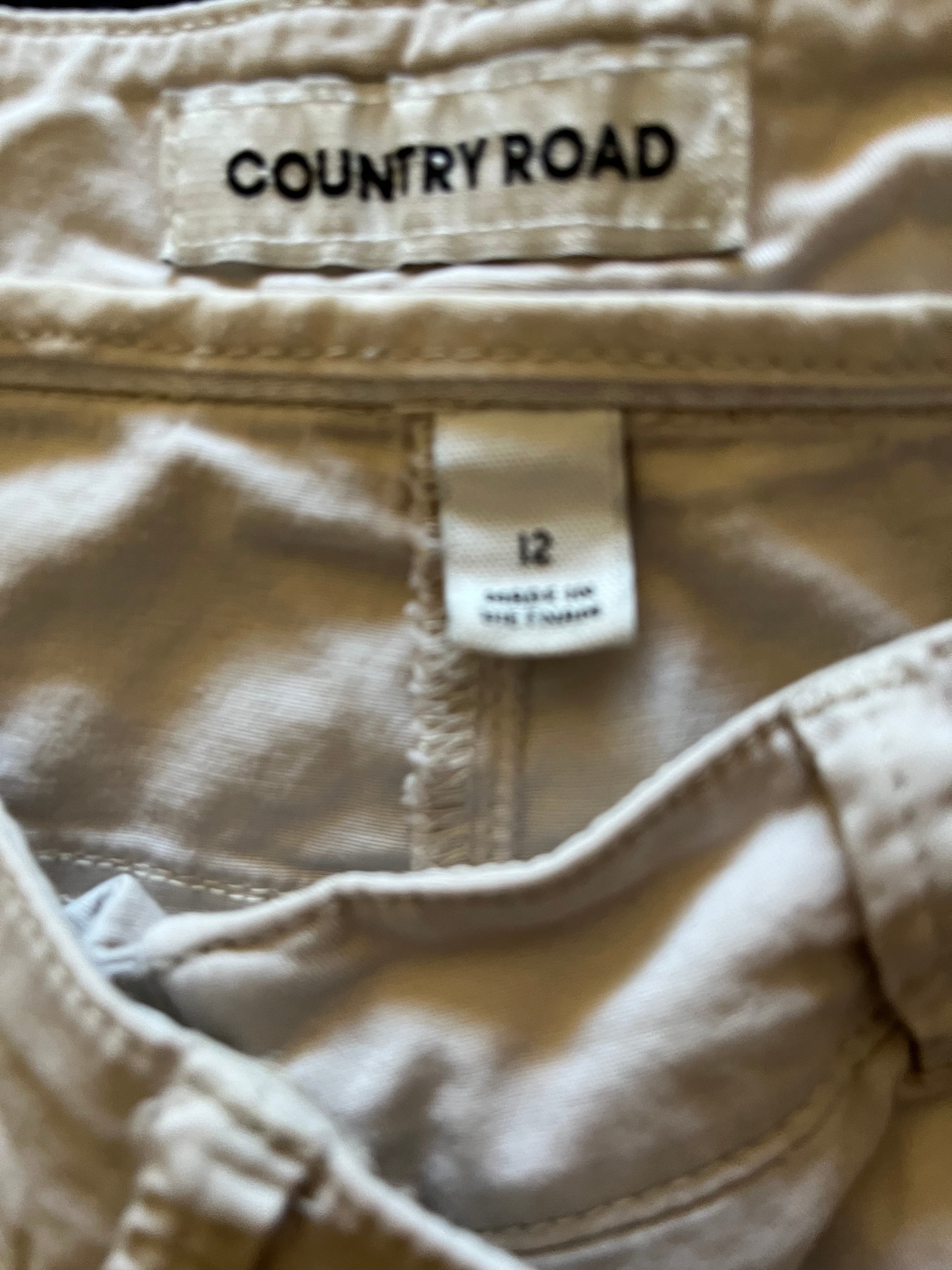 Country Road Women's Beige Chino Pants Size 12 — photo 6 of 6