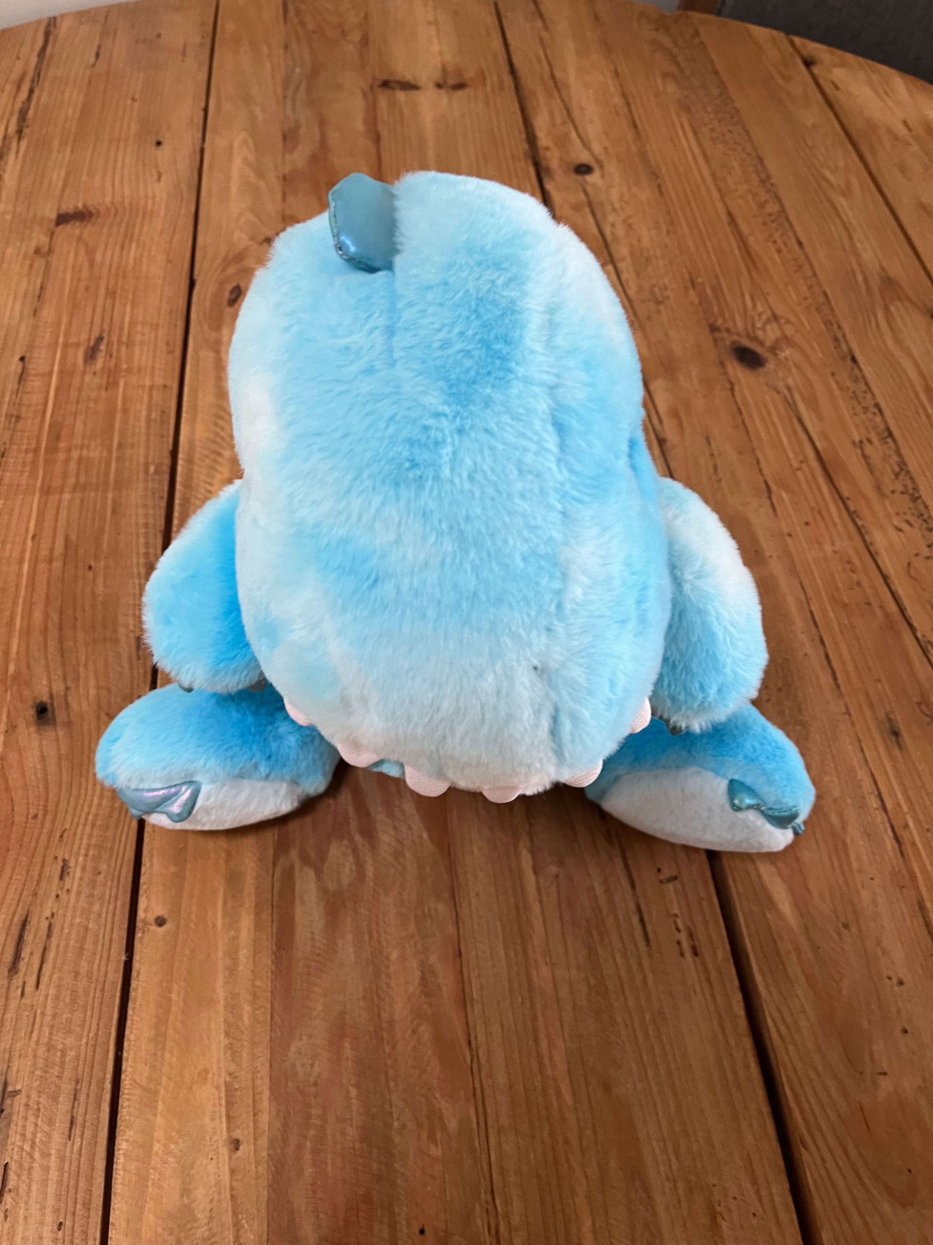 F.A.O SCHWARZ Glow Brights Blue Dinosaur Plush Toy With Sound & Light — photo 9 of 13