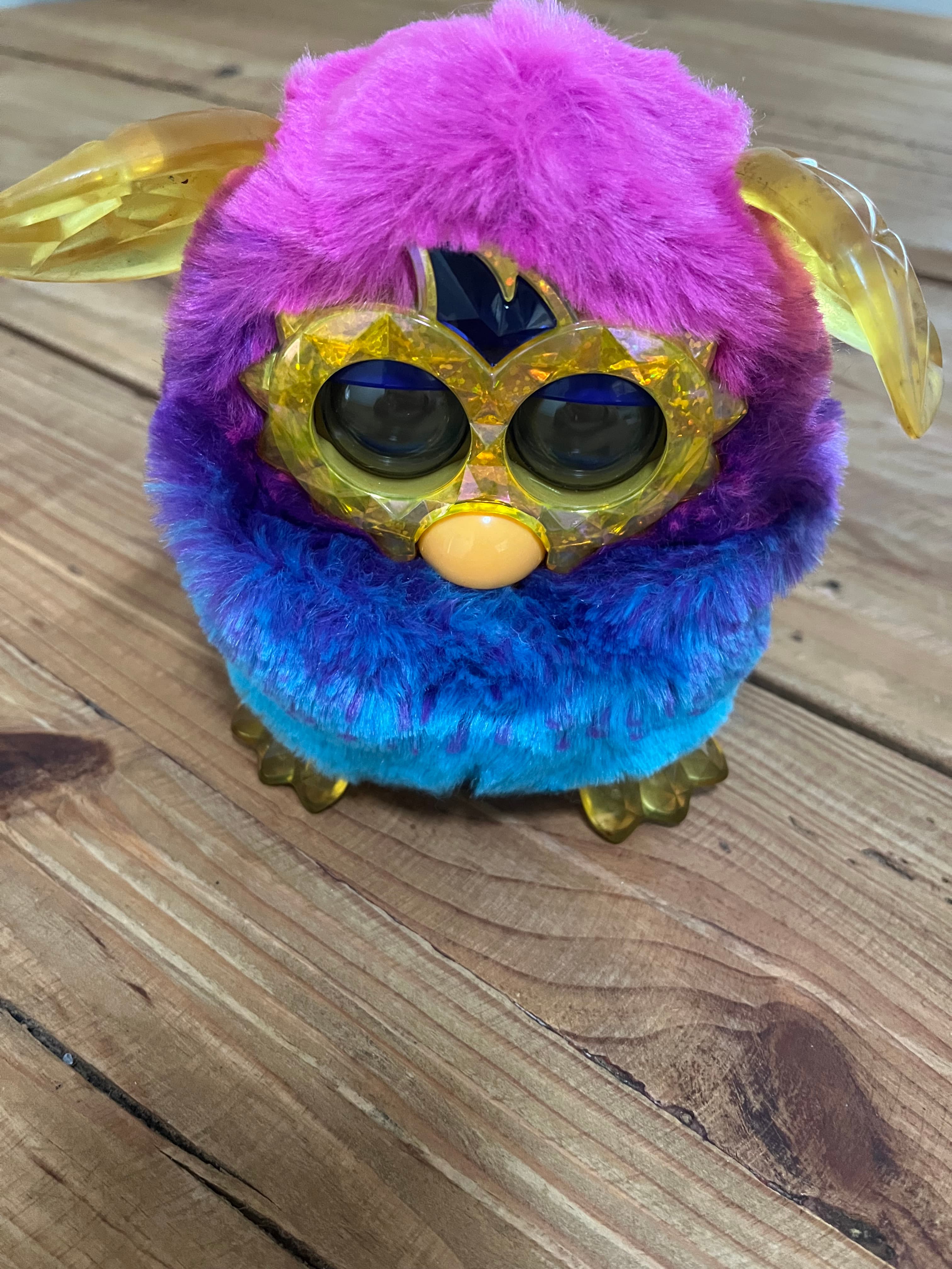 Furby Interactive Electronic Toy Purple Blue Plush - Untested - For Parts — photo 13 of 18