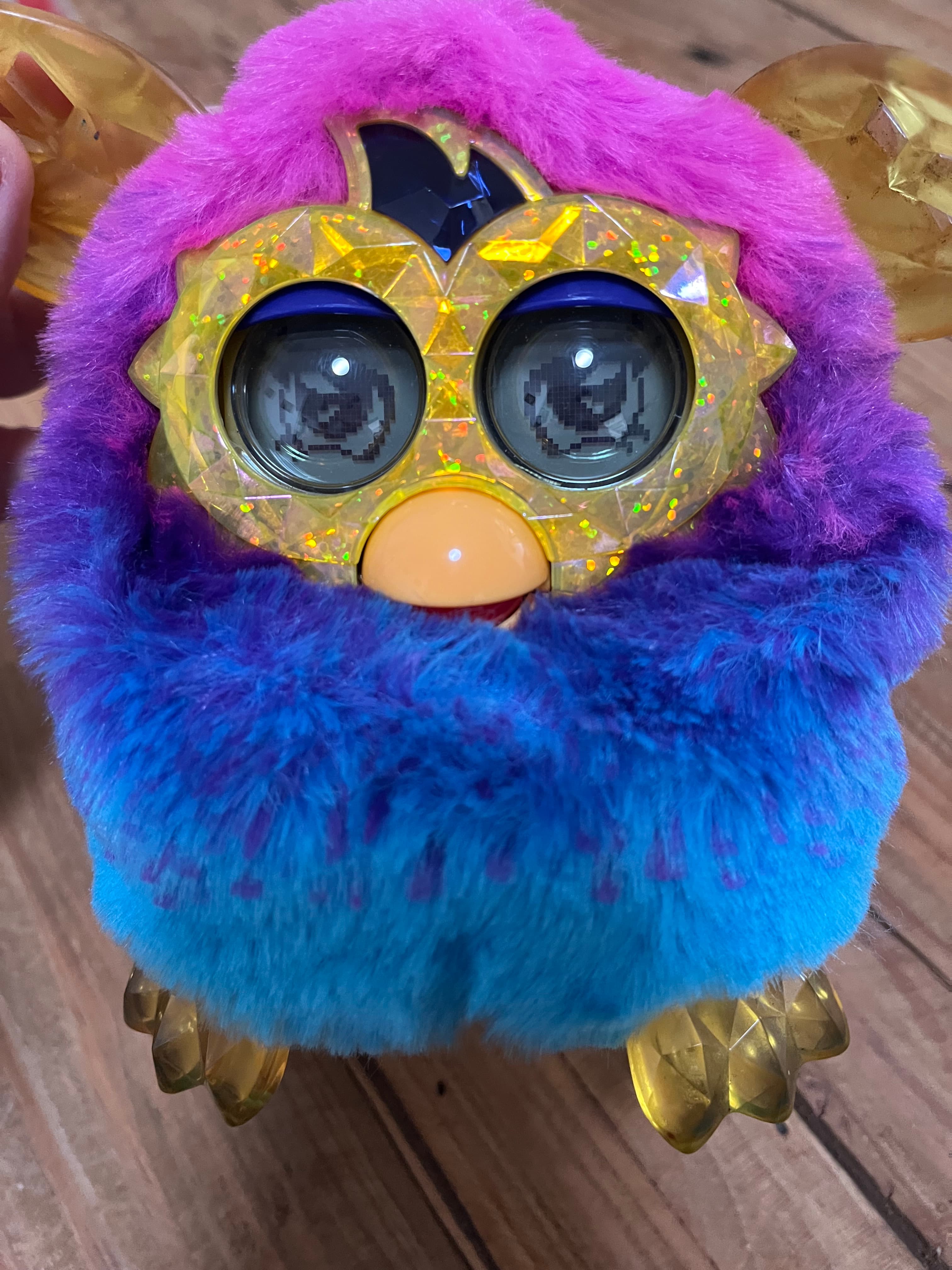 Furby Interactive Electronic Toy Purple Blue Plush - Untested - For Parts — photo 16 of 18