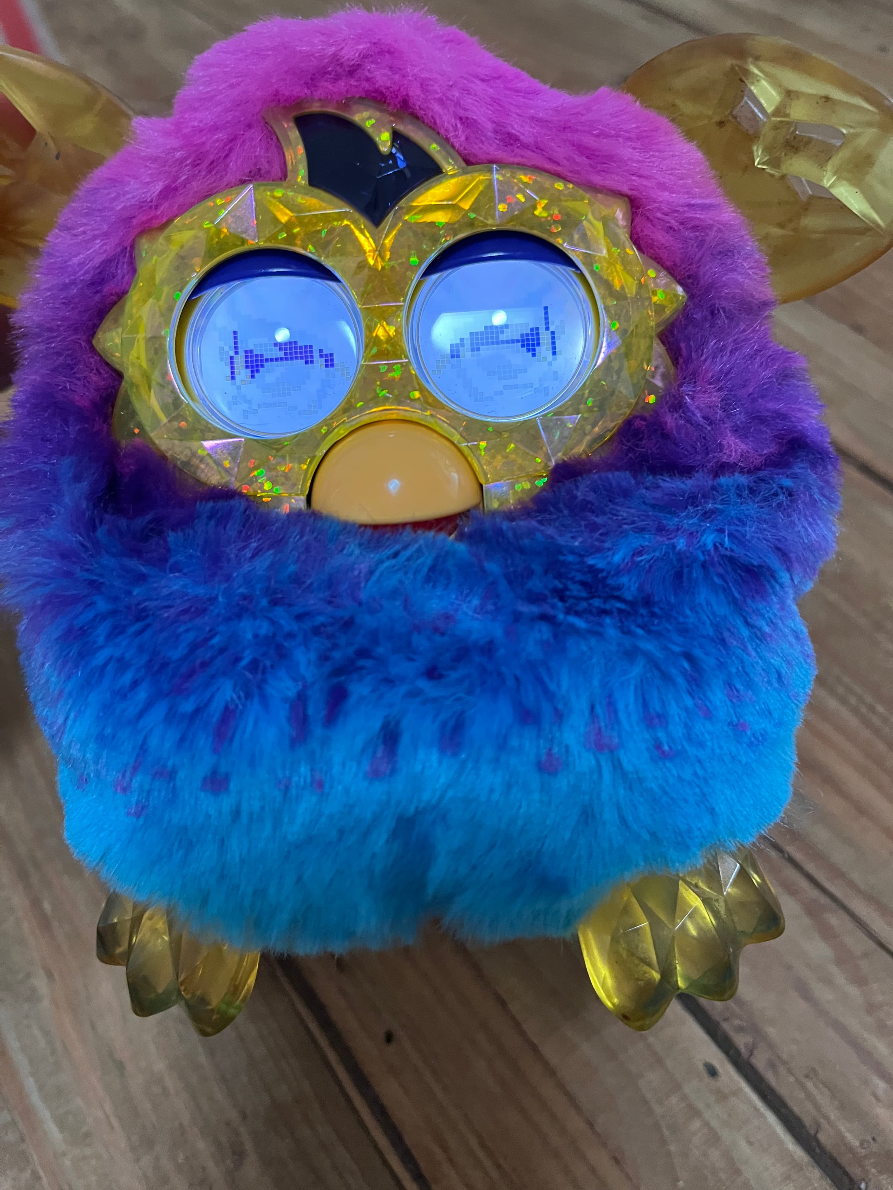 Furby Interactive Electronic Toy Purple Blue Plush - Untested - For Parts — photo 18 of 18