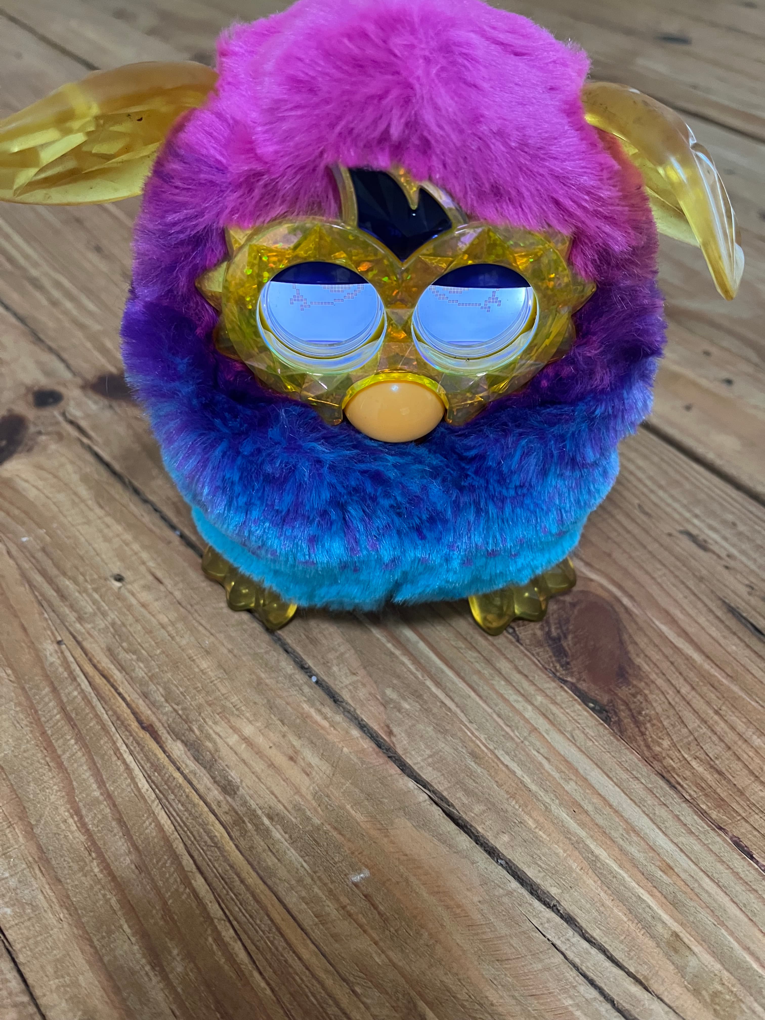 Furby Interactive Electronic Toy Purple Blue Plush - Untested - For Parts — photo 2 of 18