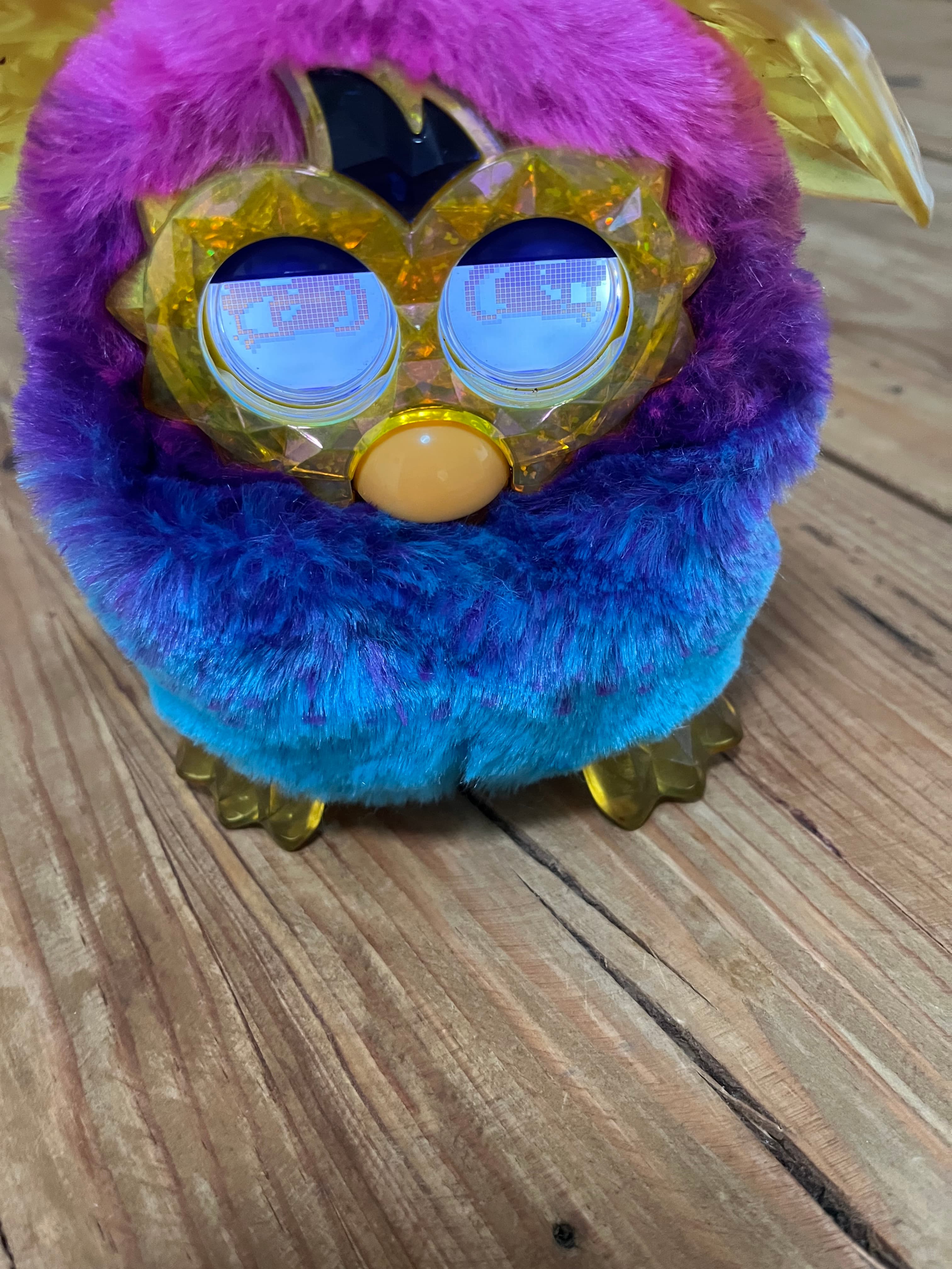 Furby Interactive Electronic Toy Purple Blue Plush - Untested - For Parts — photo 3 of 18