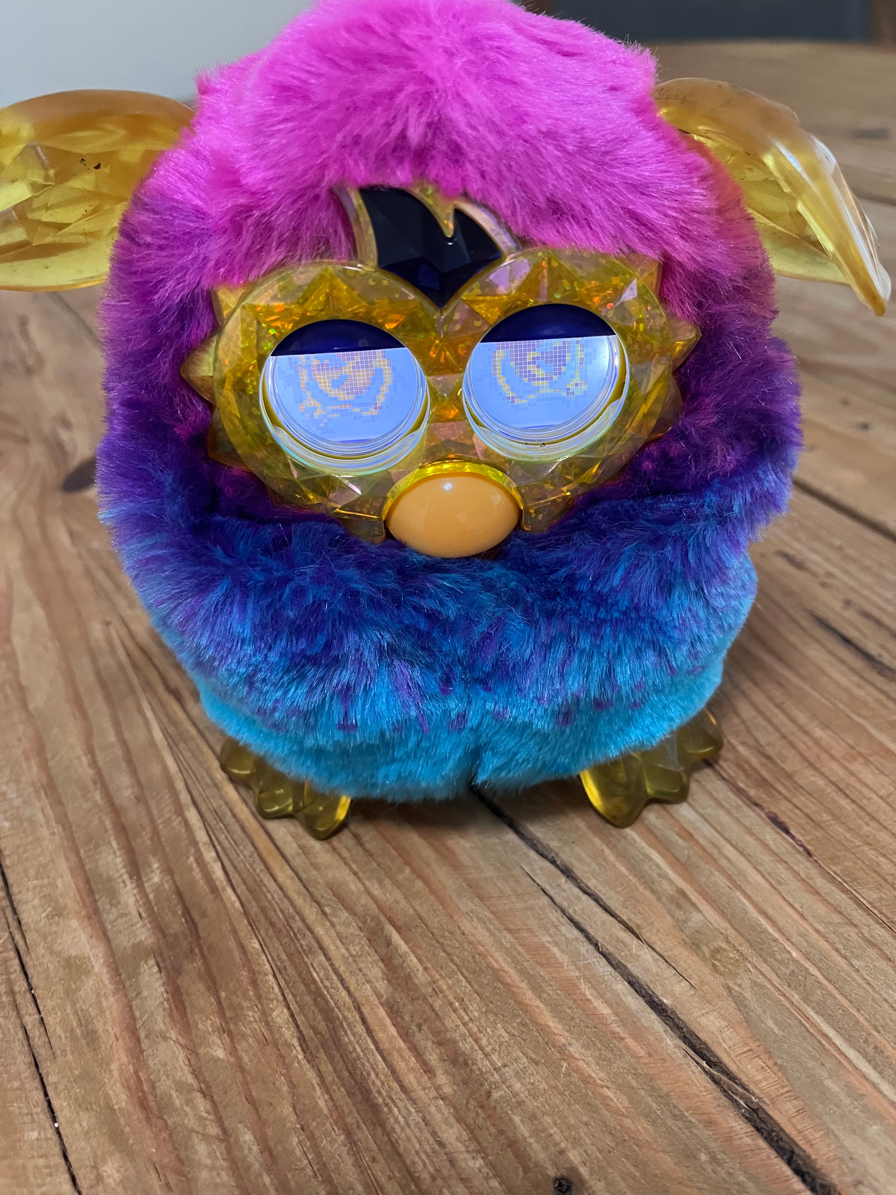 Furby Interactive Electronic Toy Purple Blue Plush - Untested - For Parts — photo 6 of 18