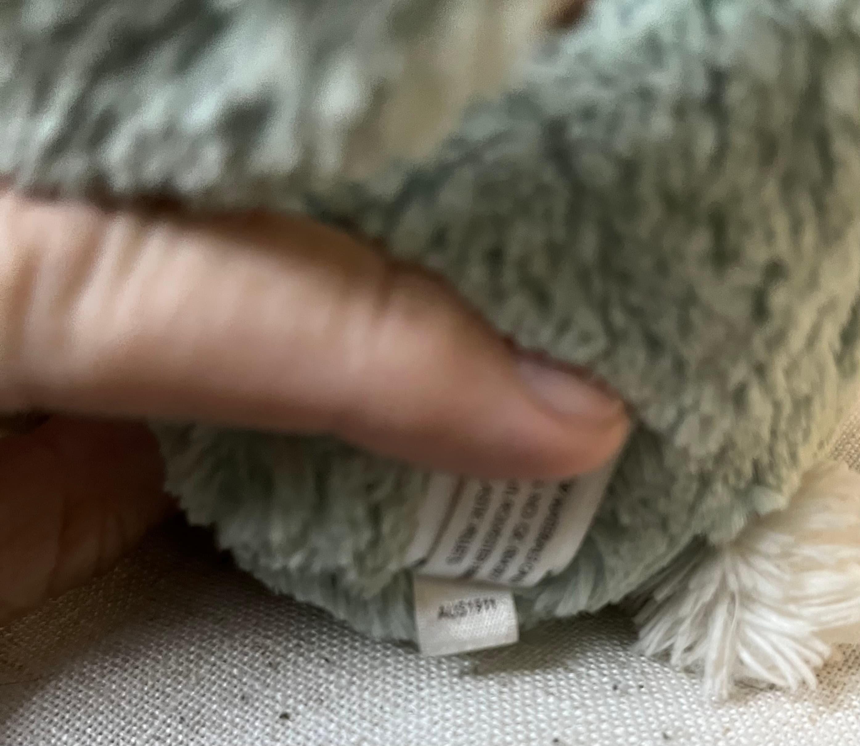 Jellycat Bashful Bunny Small Blossom Sage Green Floral Plush Toy - Retired — photo 9 of 9