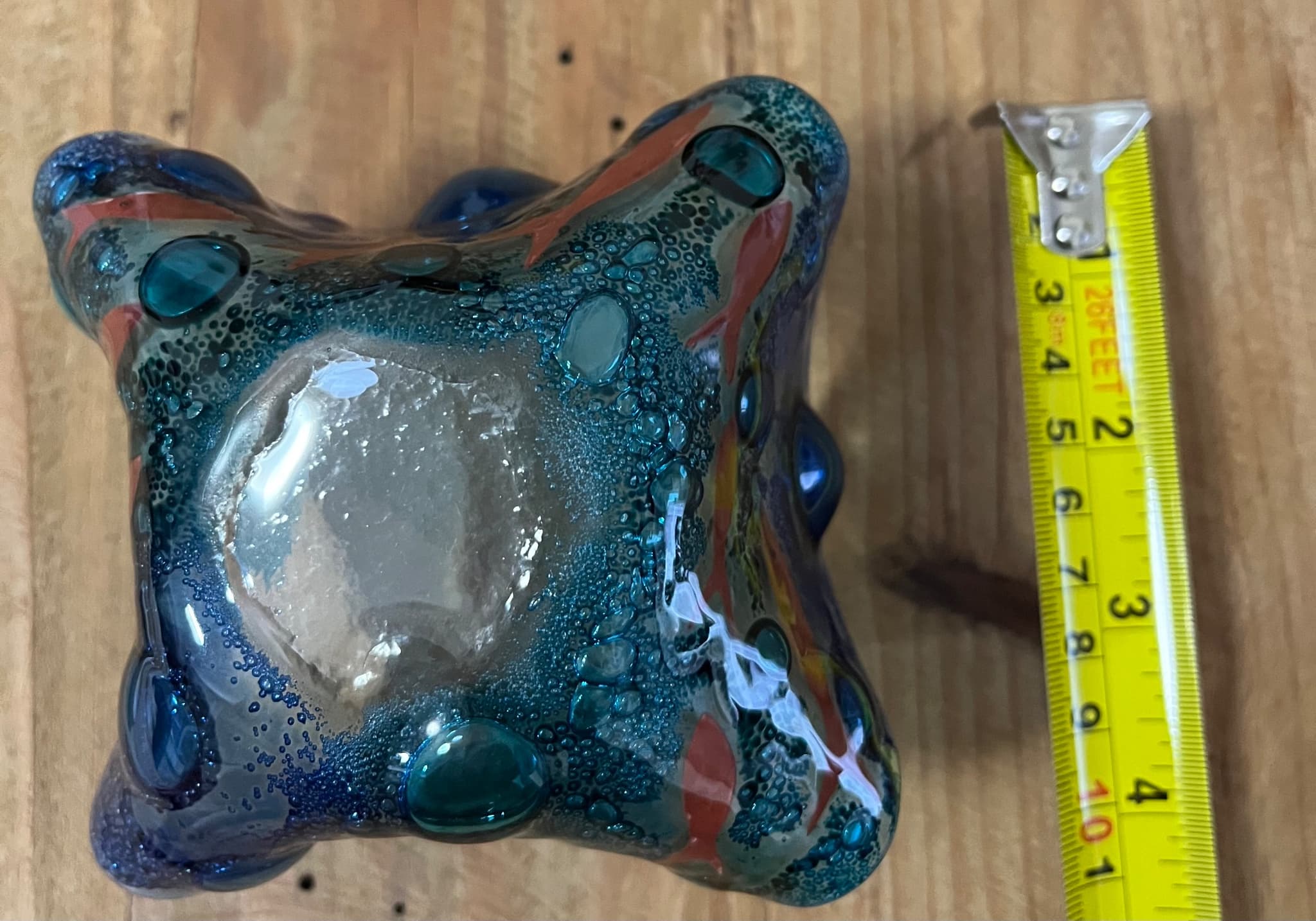 Jo Downs Handmade Glass Fish Design Tealight Candle Holder — photo 7 of 7