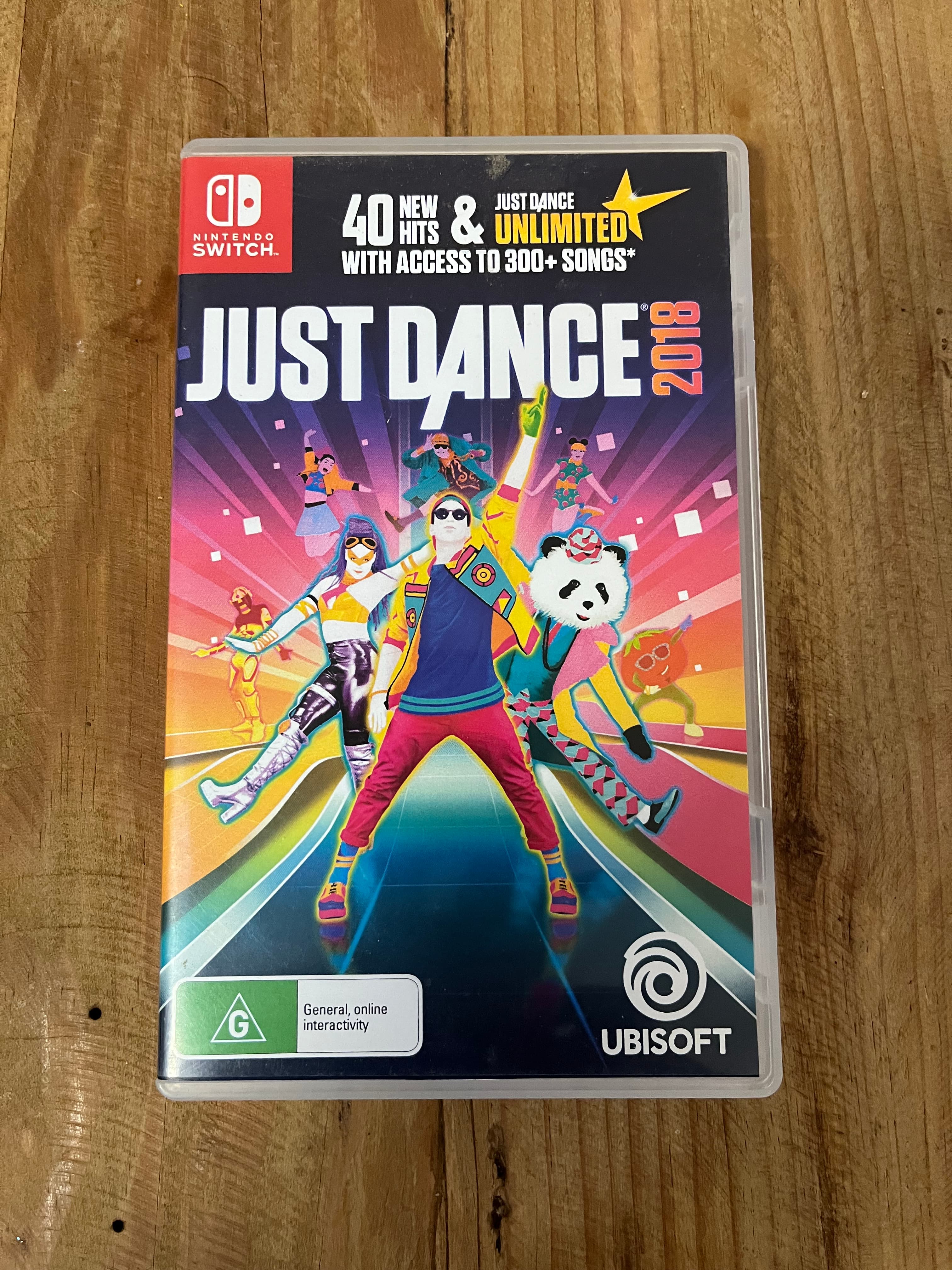 Just Dance 2018 Nintendo Switch Game - Tested and Working — photo 1 of 3