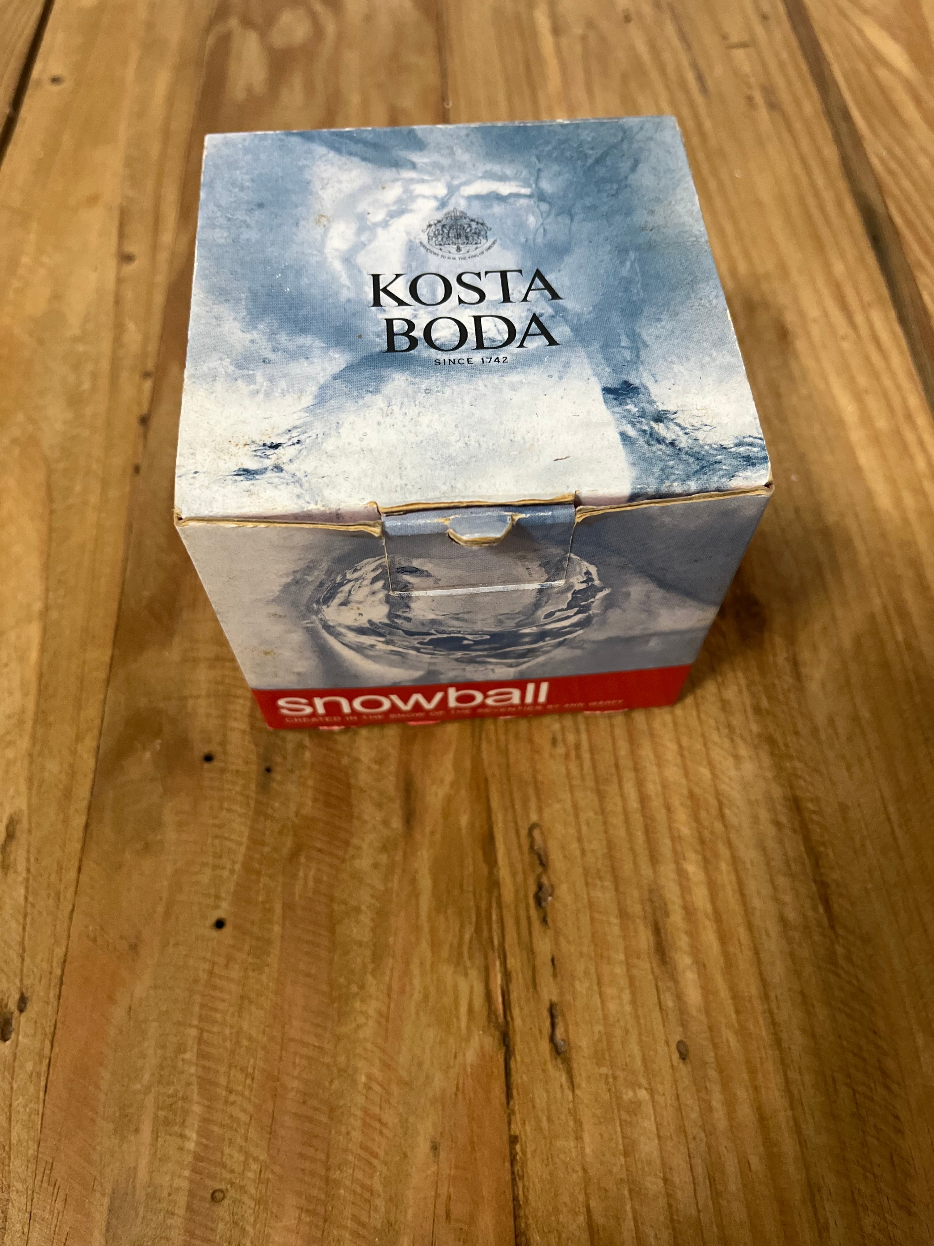 Kosta Boda Snowball Votive Candle Holder - Ann Wärff Design - With Original Box — photo 2 of 6