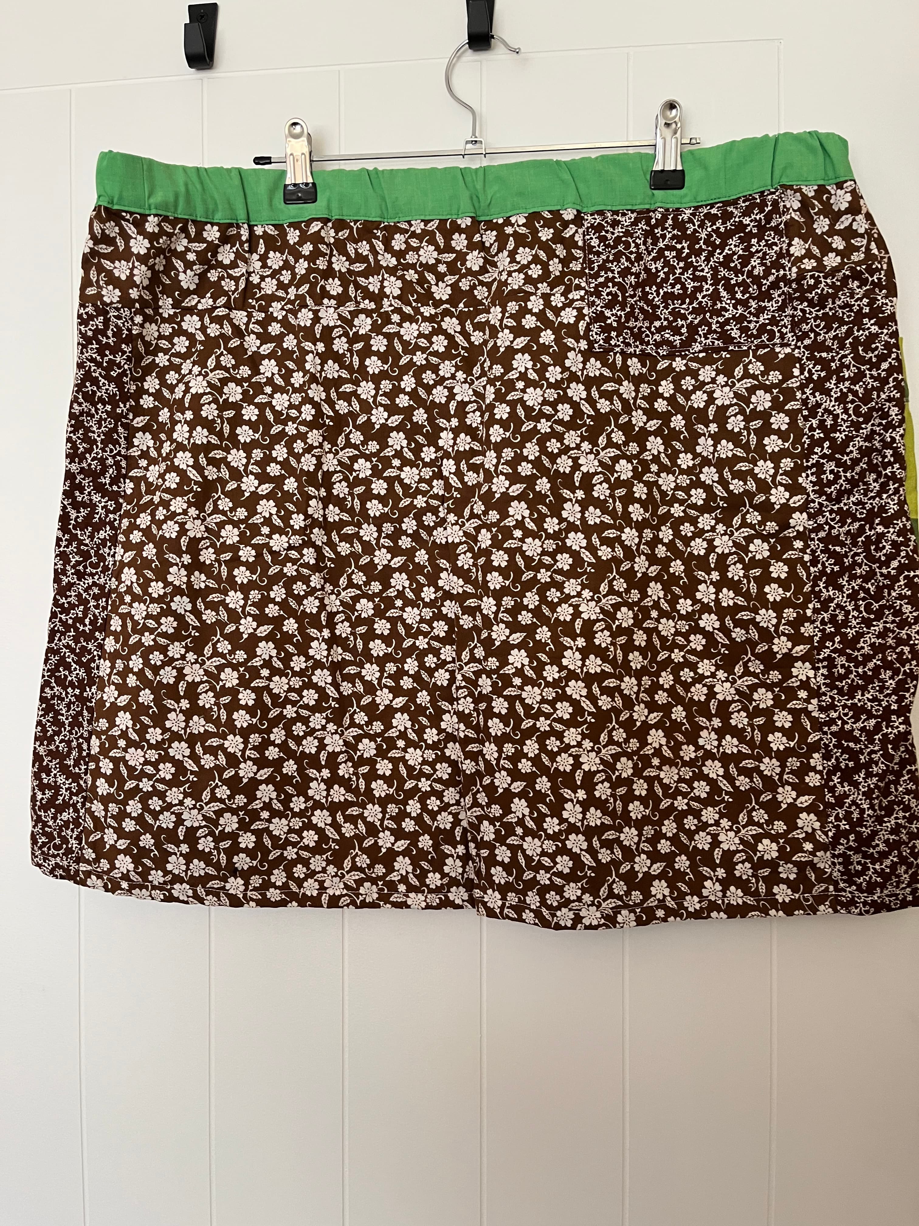 Madzara Handmade Patchwork Floral Skirt — photo 4 of 8