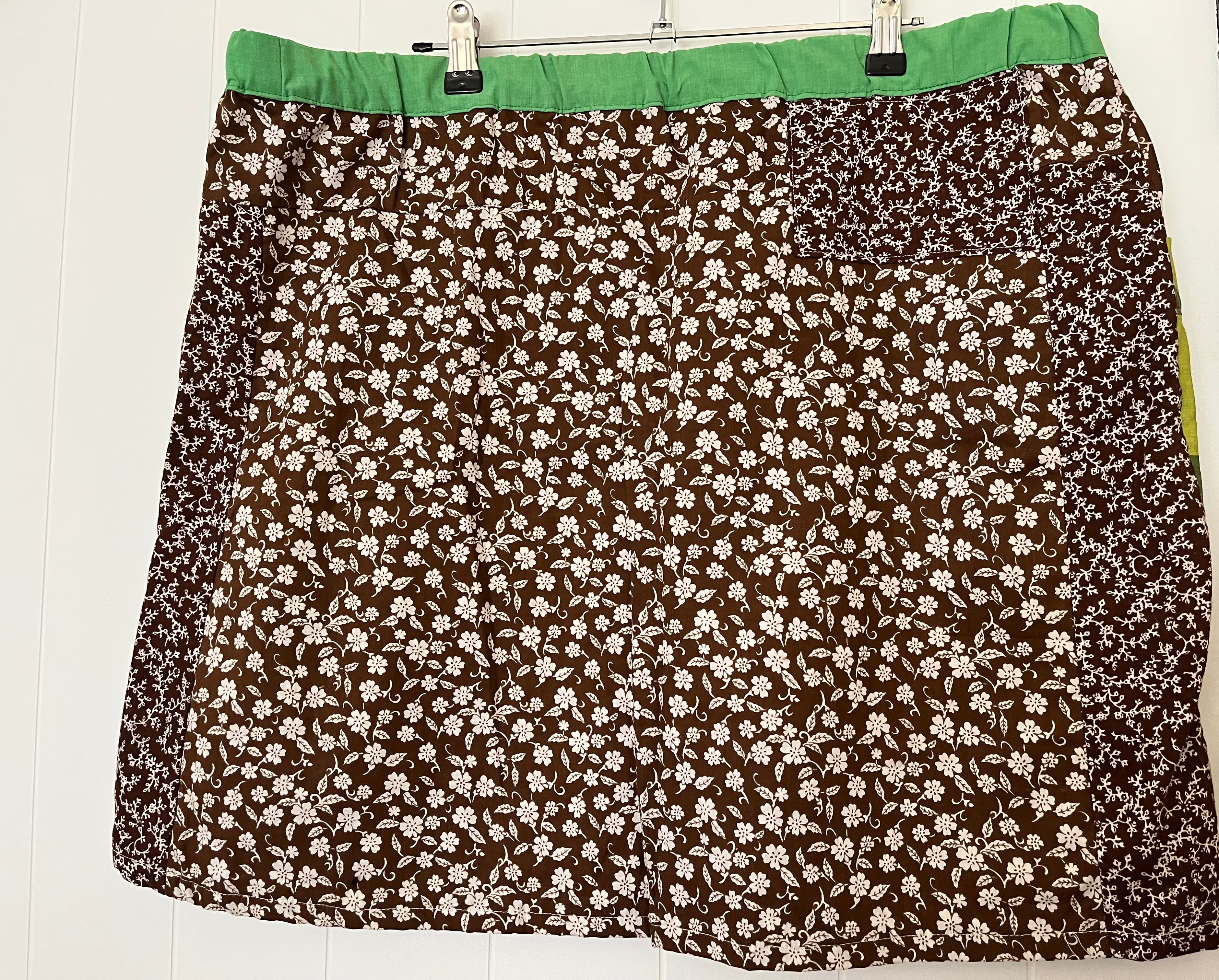 Madzara Handmade Patchwork Floral Skirt — photo 5 of 8