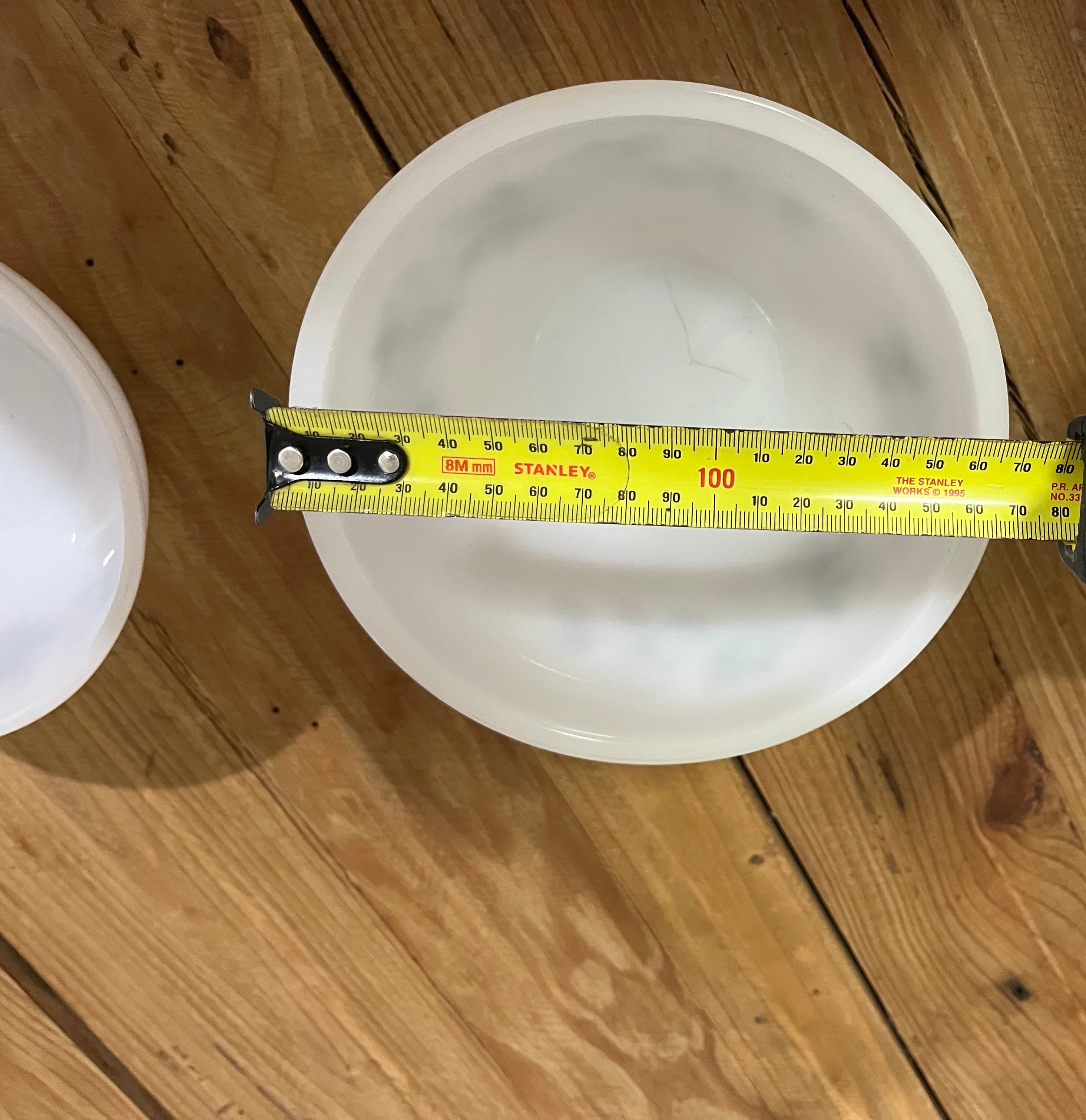 Pyrex Agee 'Tiki set of 3 nesting bowls vintage 1960's — photo 8 of 14