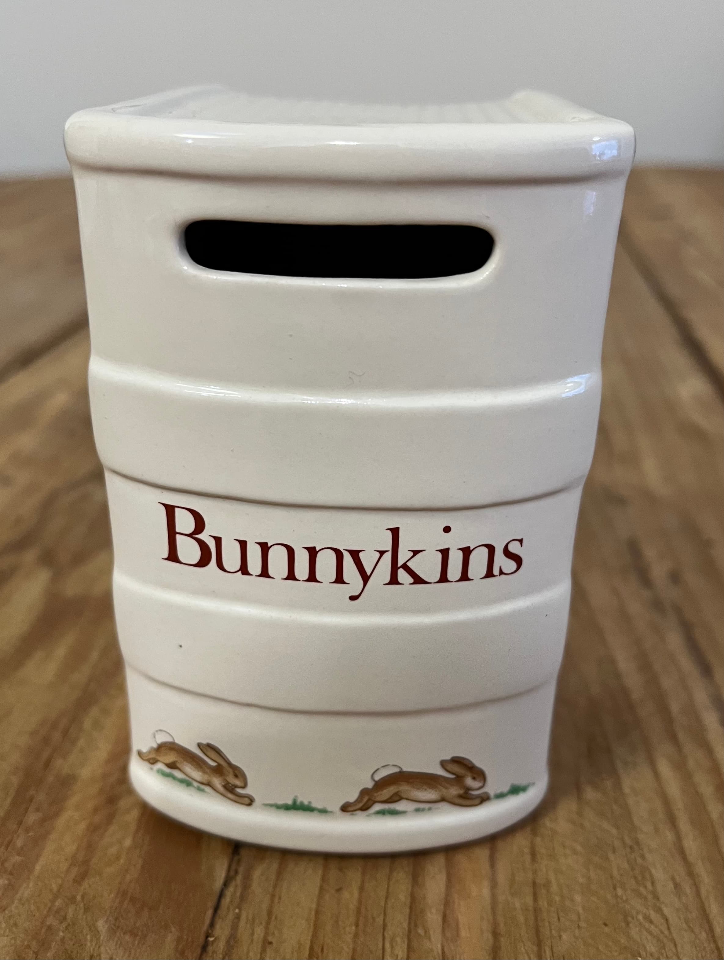 Royal Doulton Bunnykins Ceramic Book Money Box - Missing Stopper — photo 3 of 5