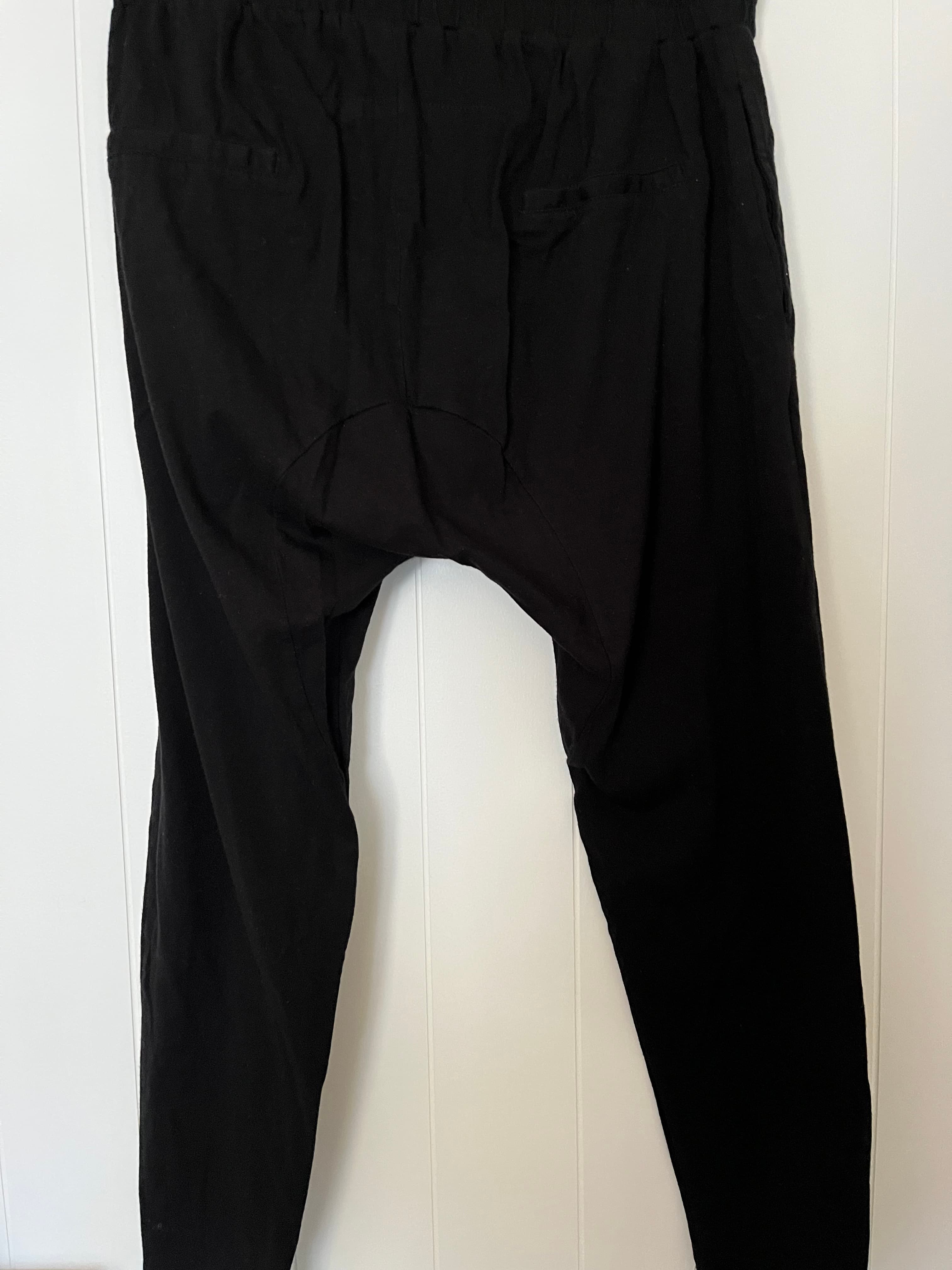 Seed Heritage Black Drop Crotch Sweatpants Size S — photo 3 of 6