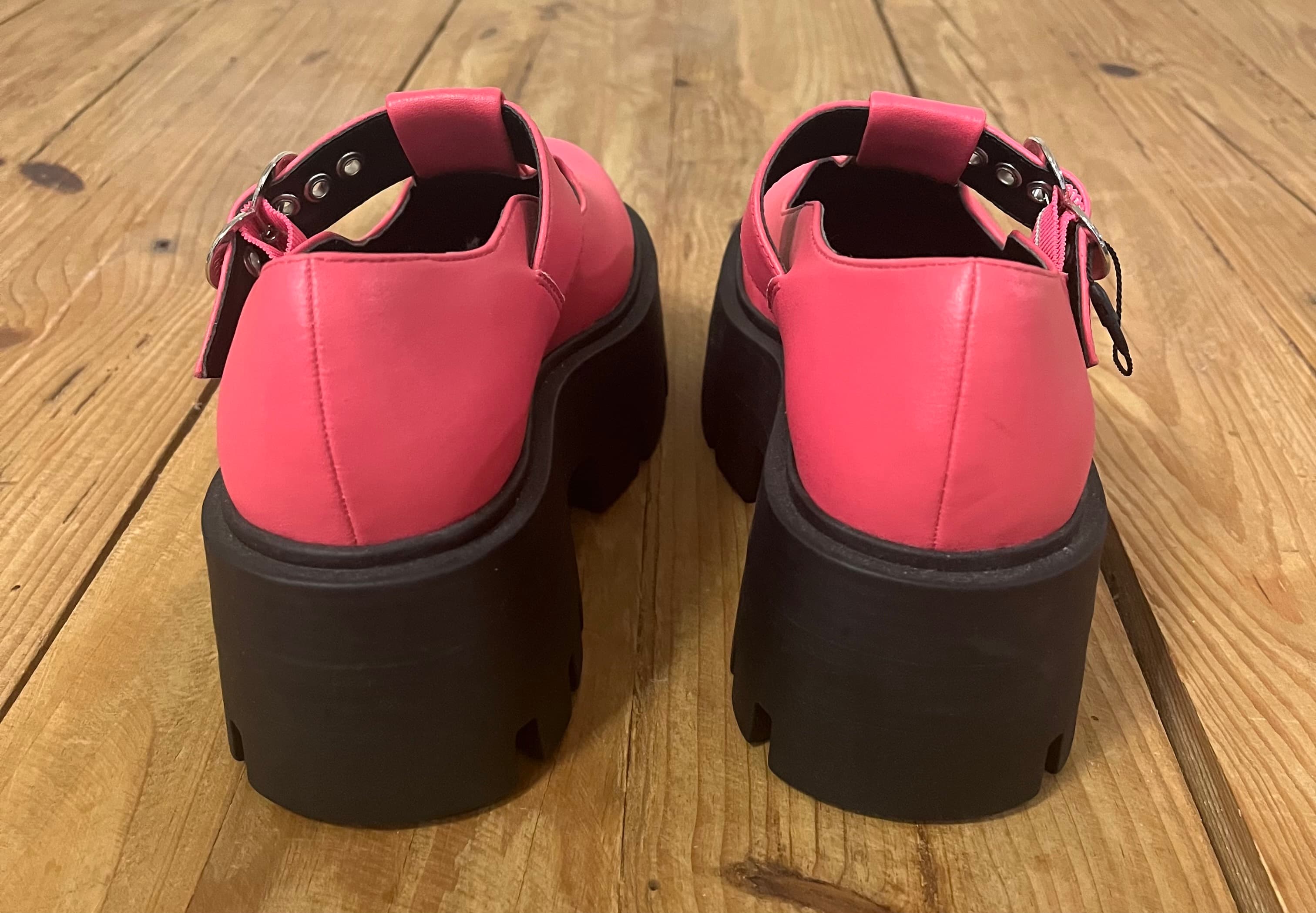 Steve Madden Lando Pink Platform Mary Jane Shoes — photo 4 of 5