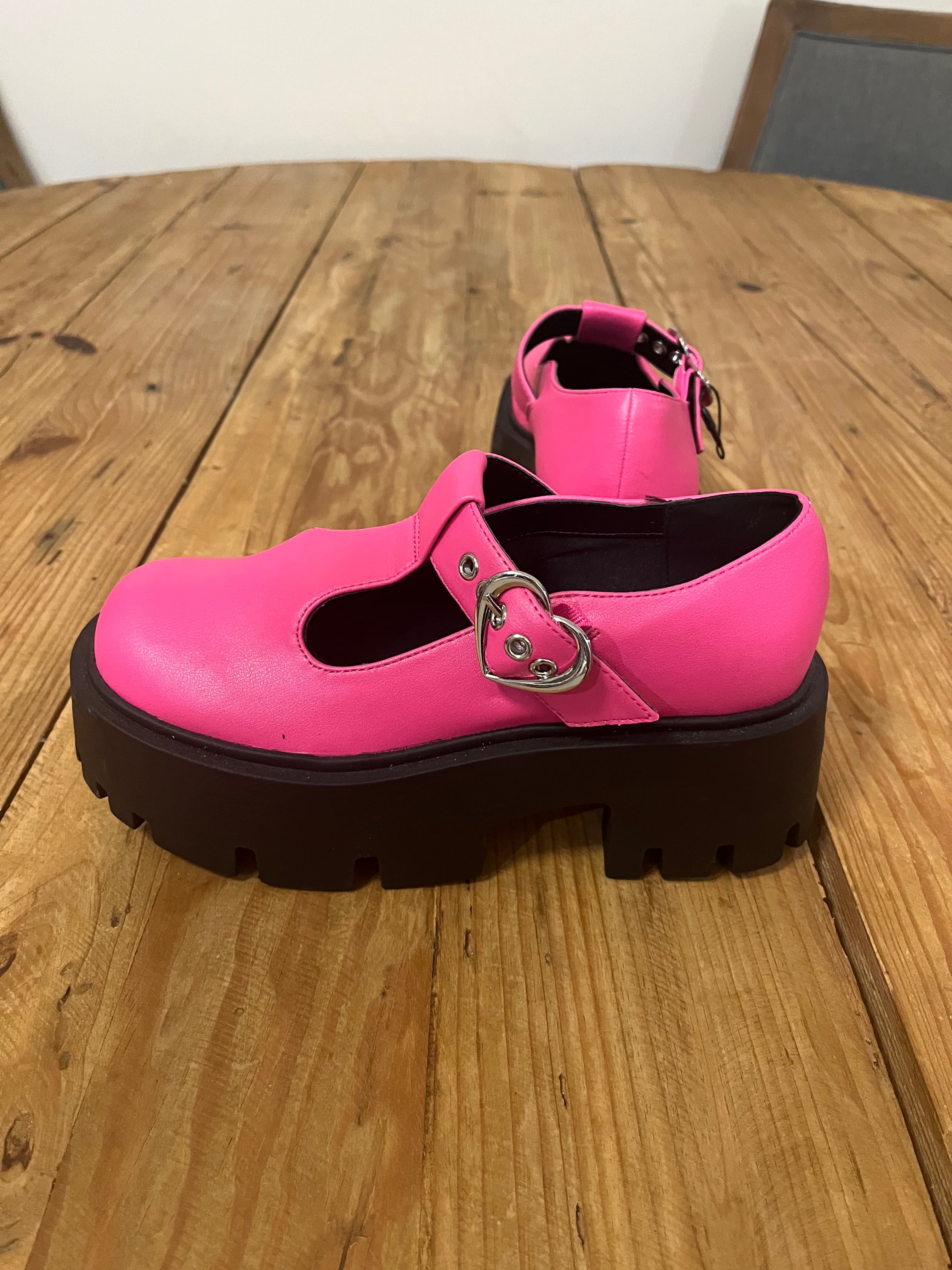 Steve Madden Lando Pink Platform Mary Jane Shoes — photo 5 of 5