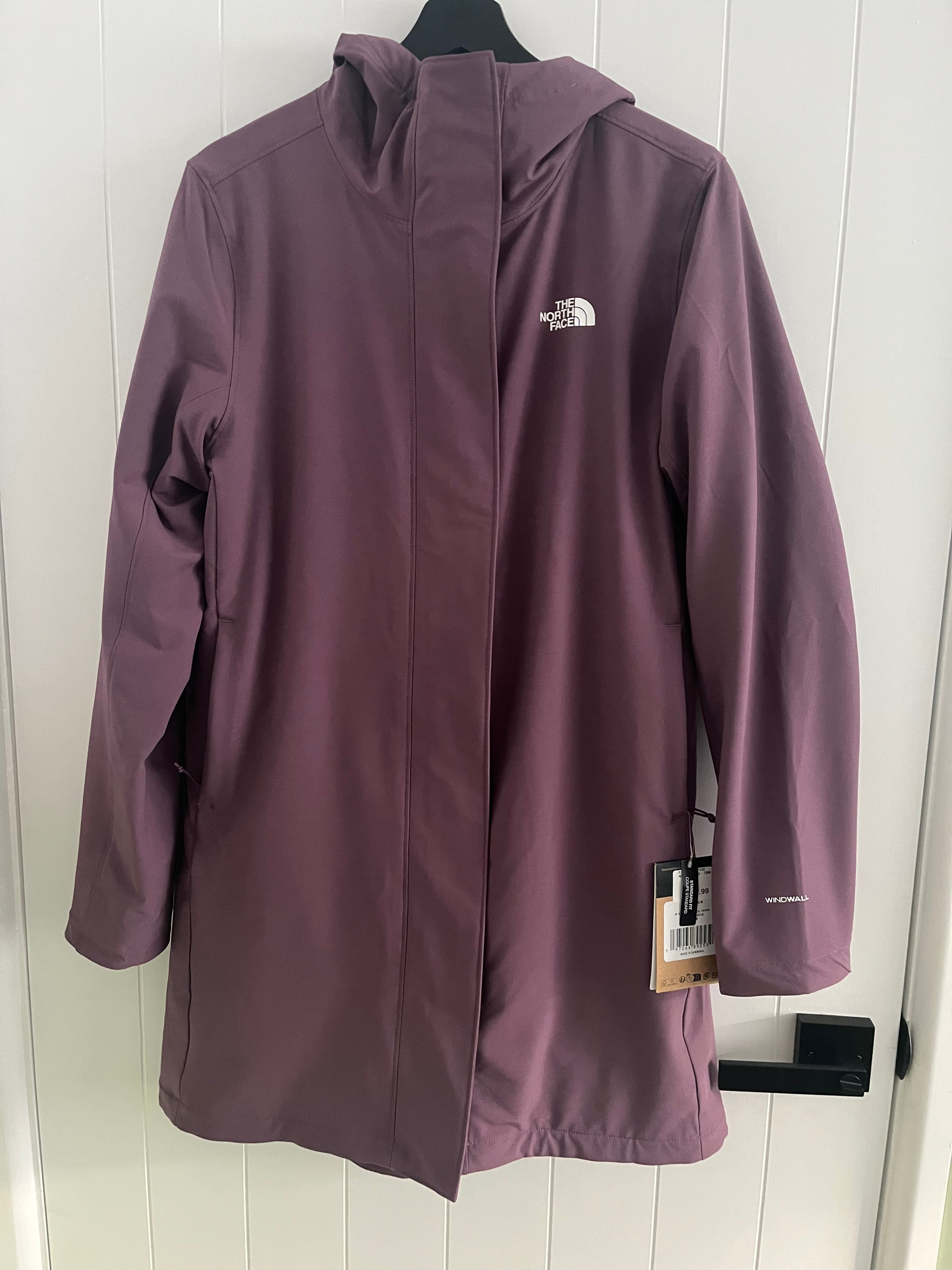 The North Face Women's Shelbe Raschel Parka Midnight Mauve Size M New — photo 1 of 11