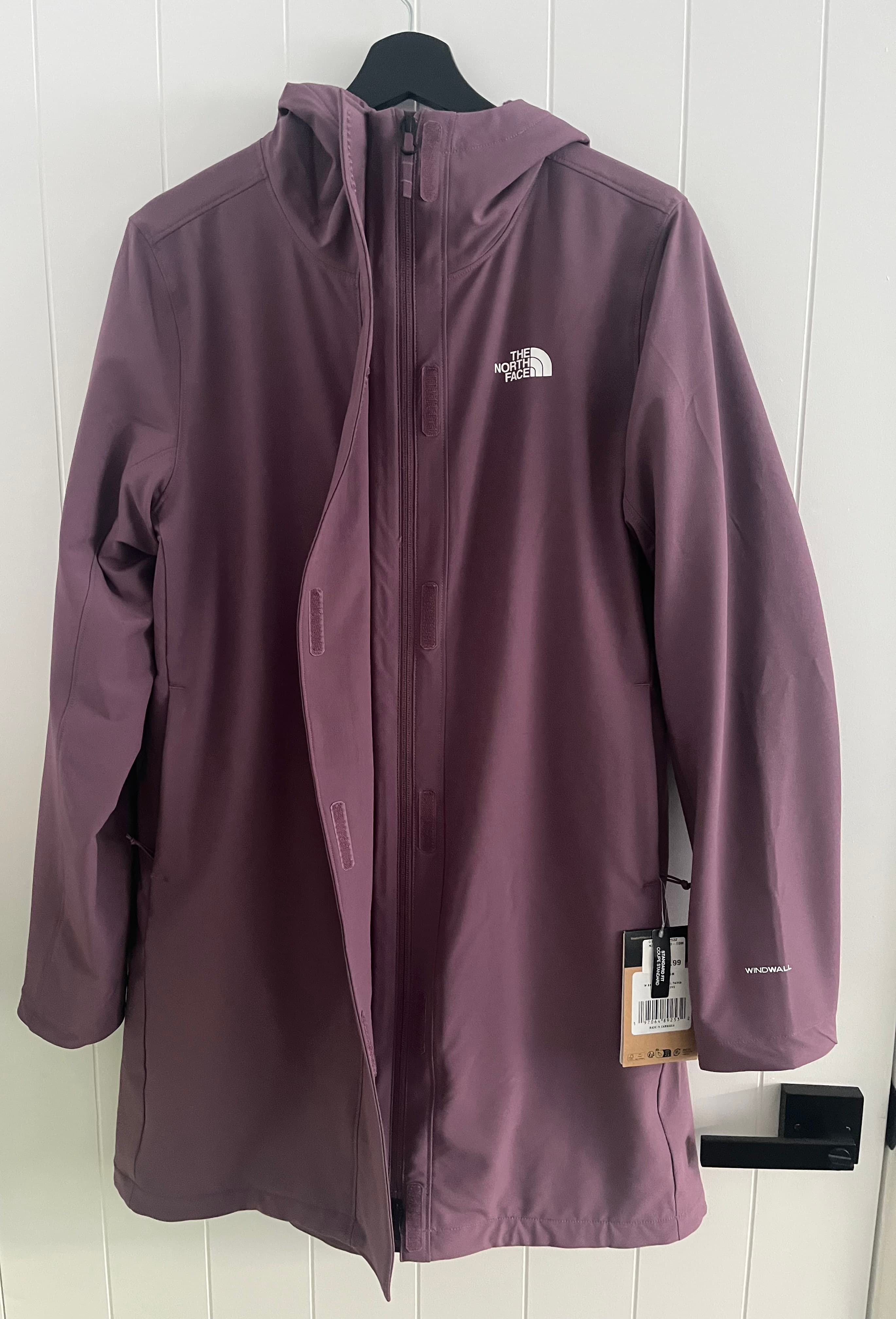 The North Face Women's Shelbe Raschel Parka Midnight Mauve Size M New — photo 2 of 11