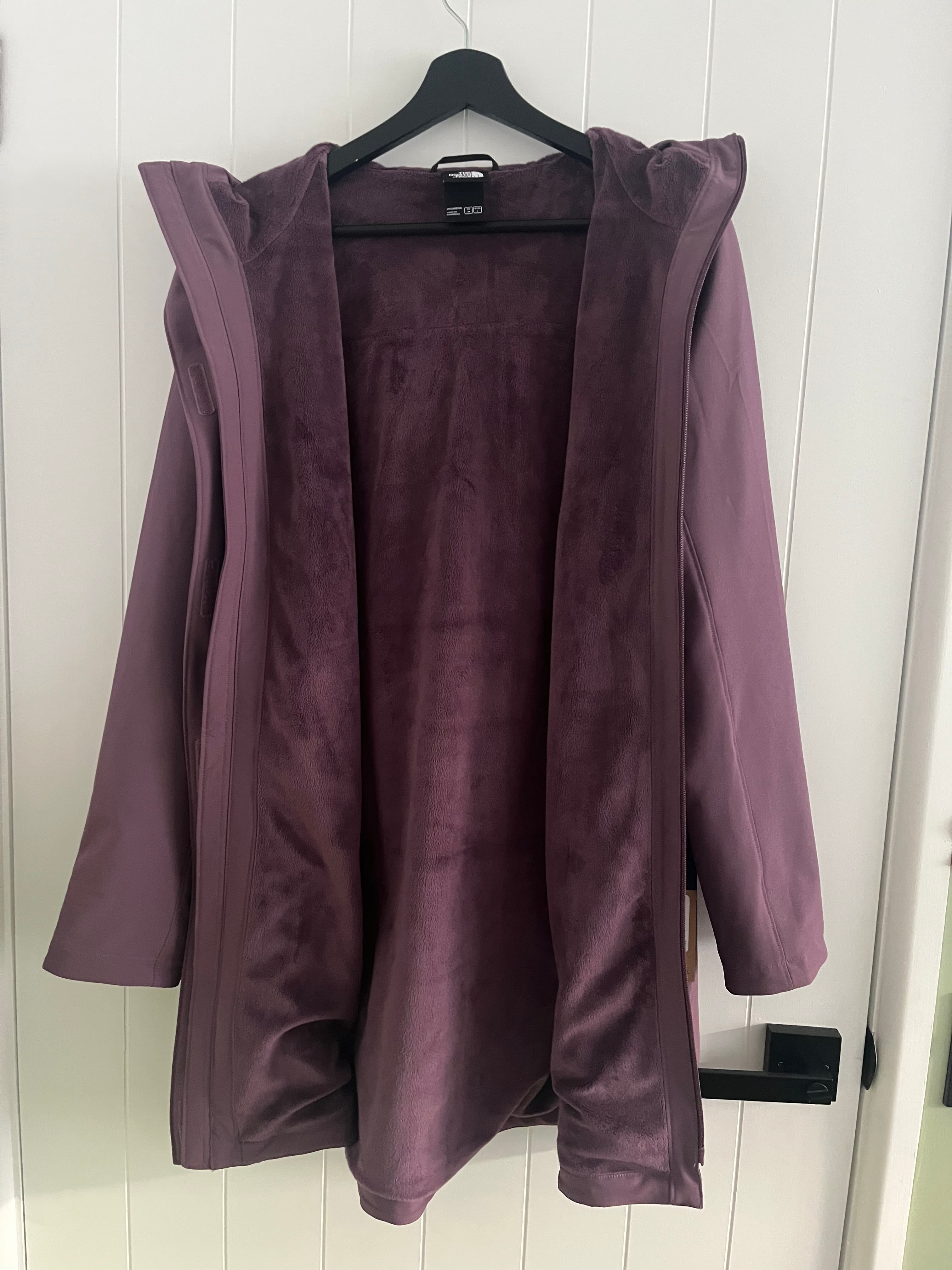 The North Face Women's Shelbe Raschel Parka Midnight Mauve Size M New — photo 5 of 11