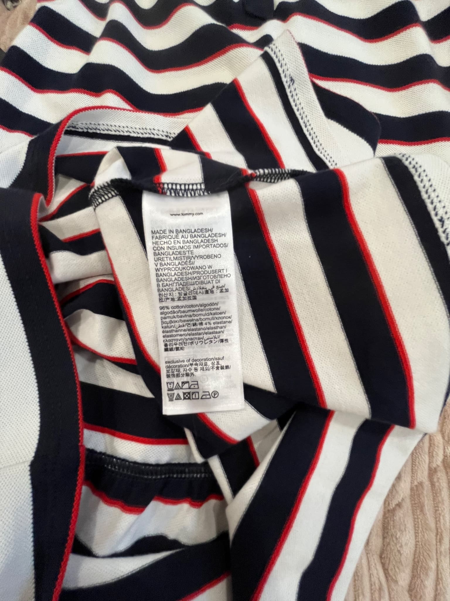 Tommy Hilfiger Essential Striped Polo Dress Age 12/152 Brand New With Tags — photo 10 of 12