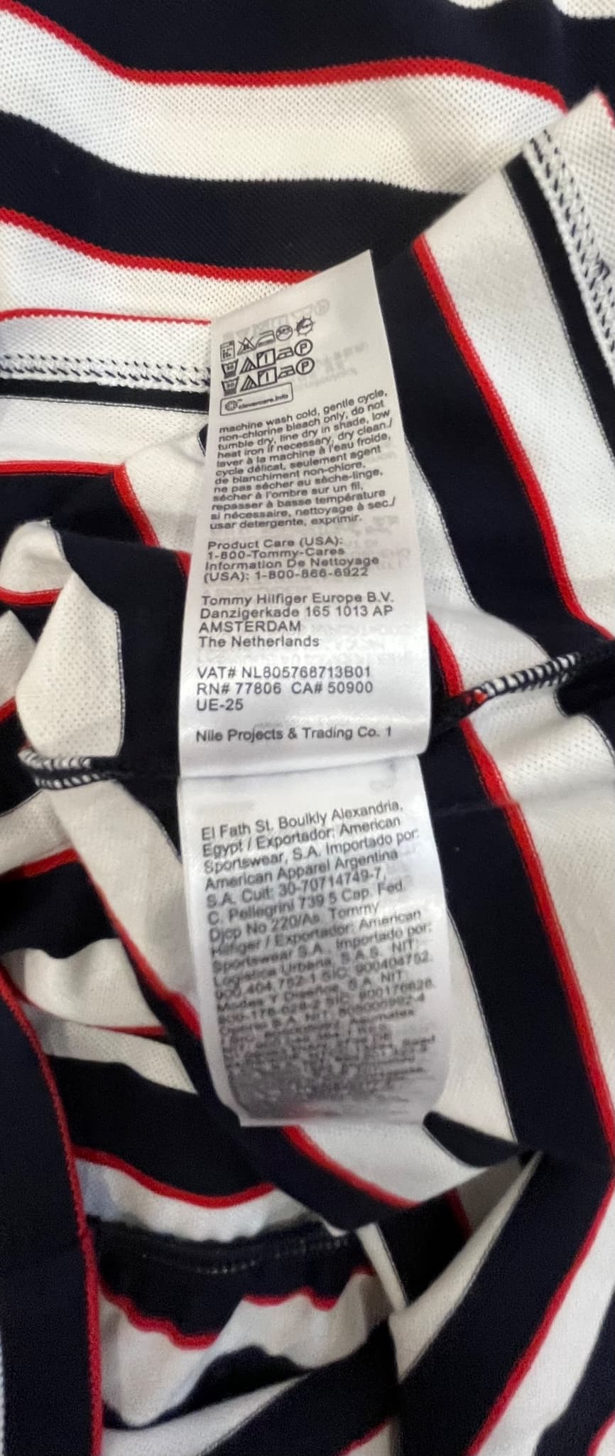 Tommy Hilfiger Essential Striped Polo Dress Age 12/152 Brand New With Tags — photo 11 of 12
