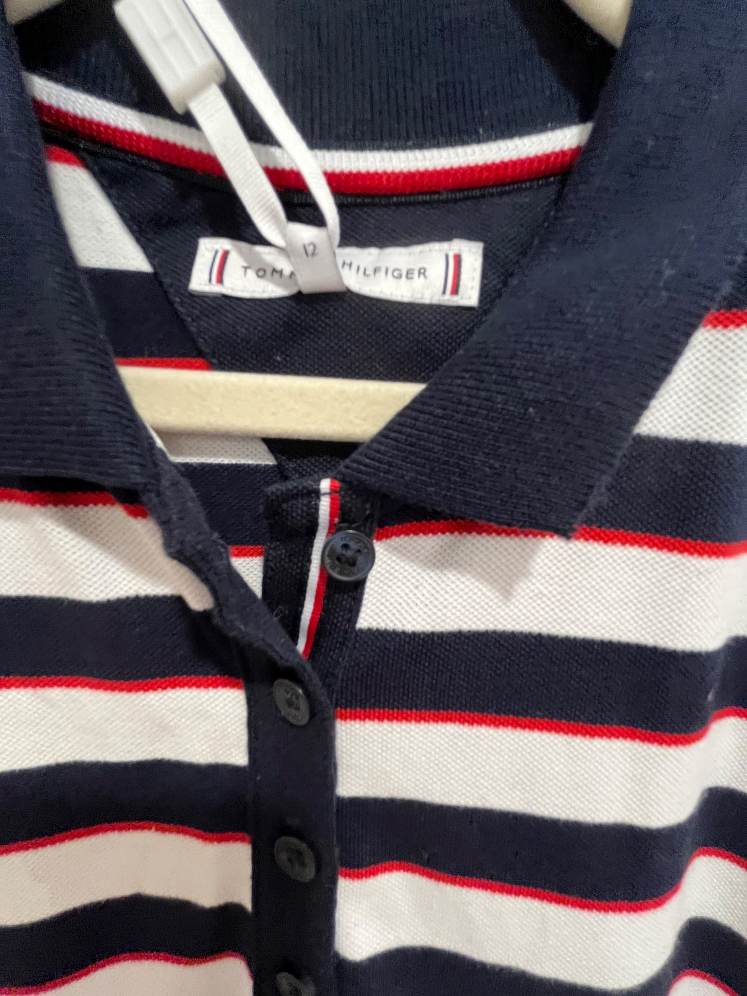 Tommy Hilfiger Essential Striped Polo Dress Age 12/152 Brand New With Tags — photo 5 of 12
