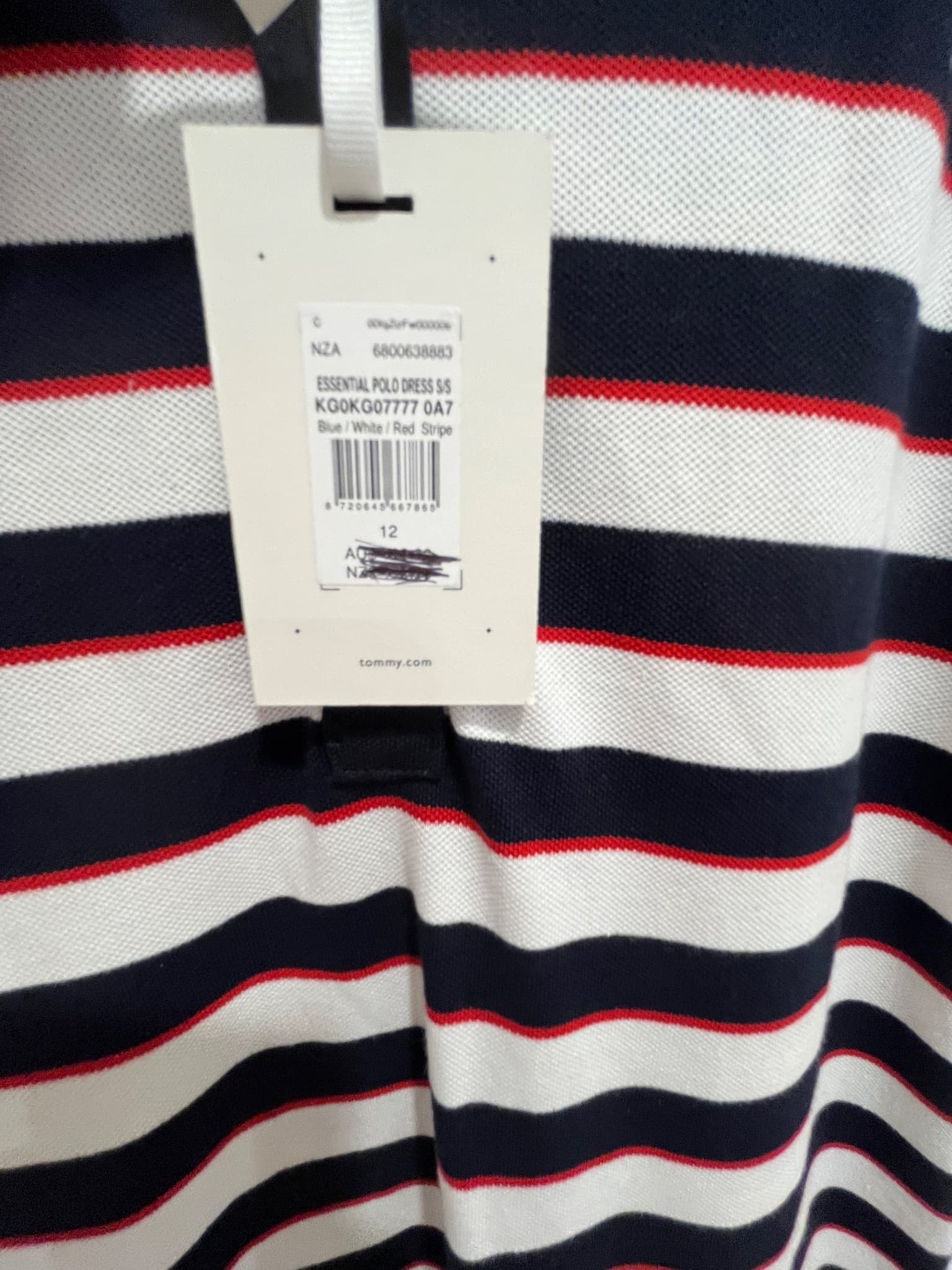 Tommy Hilfiger Essential Striped Polo Dress Age 12/152 Brand New With Tags — photo 6 of 12