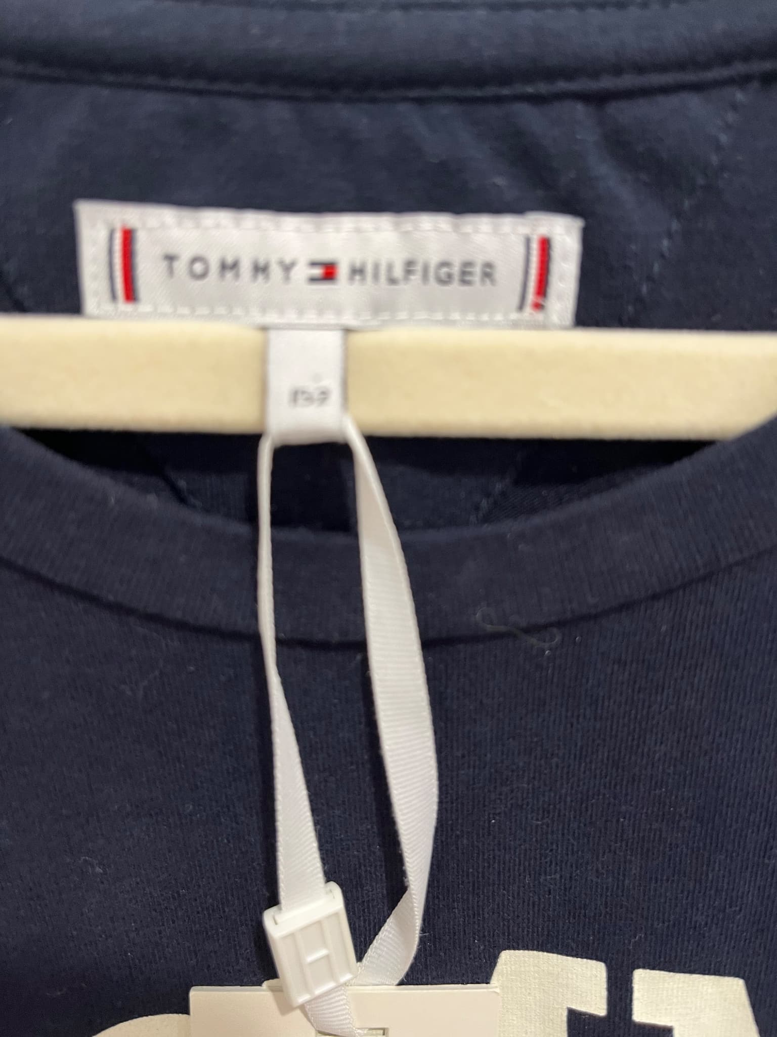 Tommy Hilfiger Girls Navy Blue Logo T-Shirt Dress Age 12/152 Brand New With Tags — photo 5 of 12
