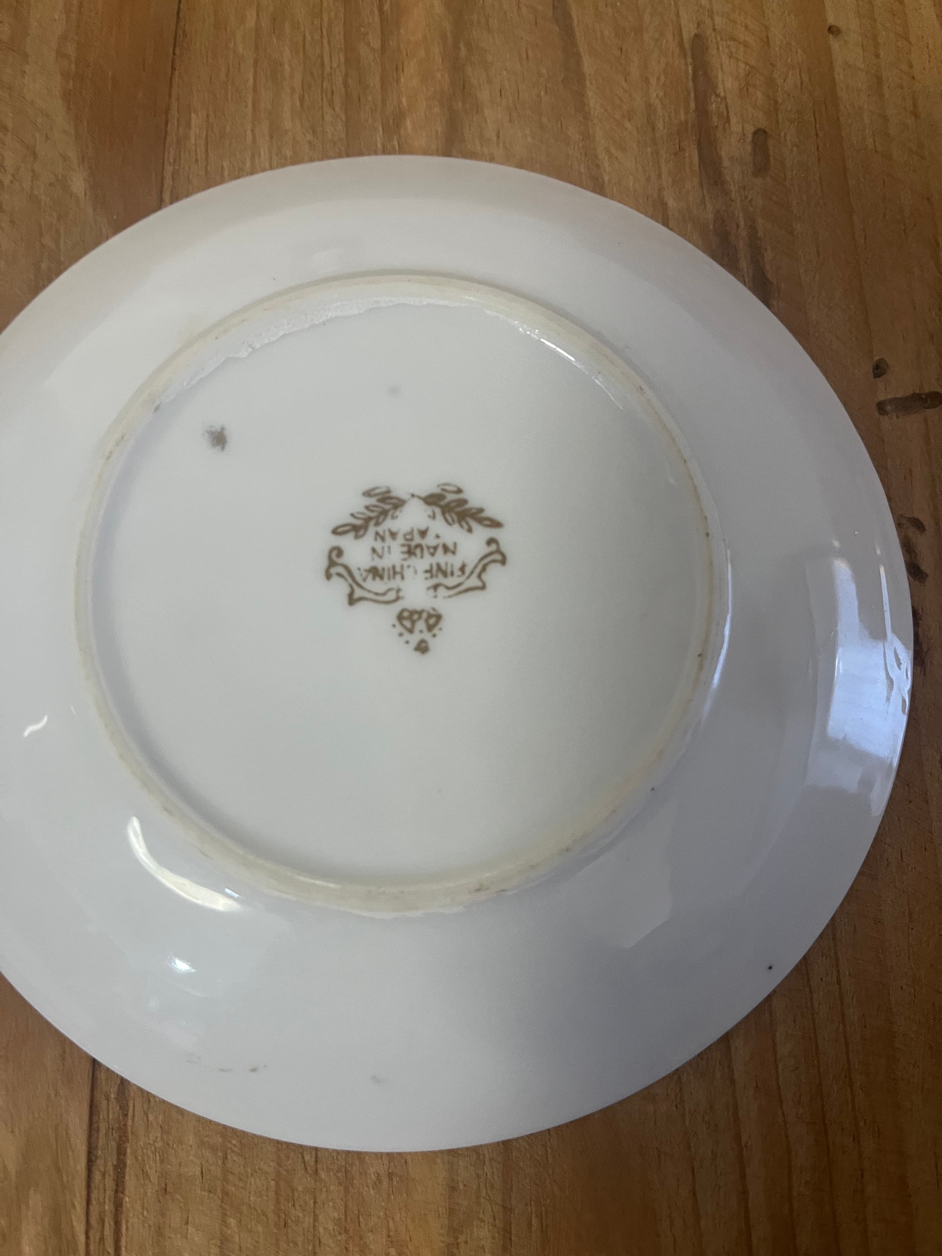 Vintage Childs Teacup And Saucer Rooster Driving Car Motif - 1960's Japan — photo 9 of 10