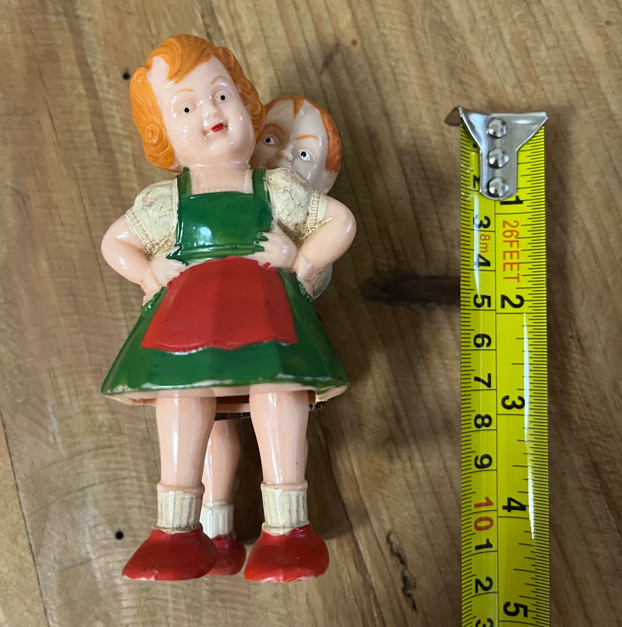 Vintage German Boy in Lederhosen & Girl Ramp Walkers Turtle Antique Toy SCHILDKROT Collectible — photo 7 of 14