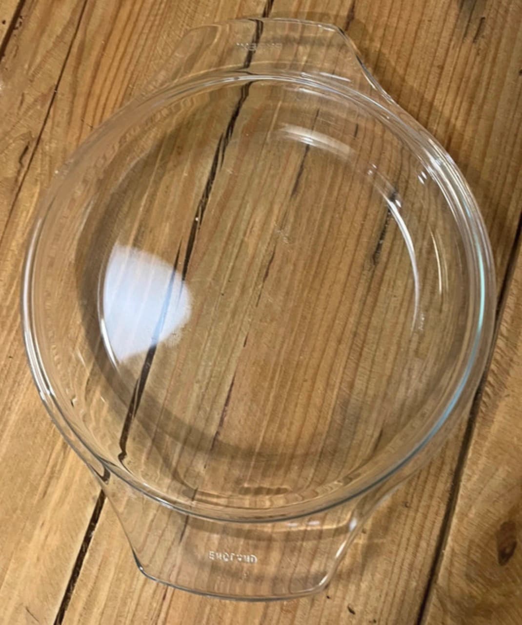 Vintage Pyrex Blue Iris Pattern Casserole Dish With Glass Lid England — photo 10 of 10