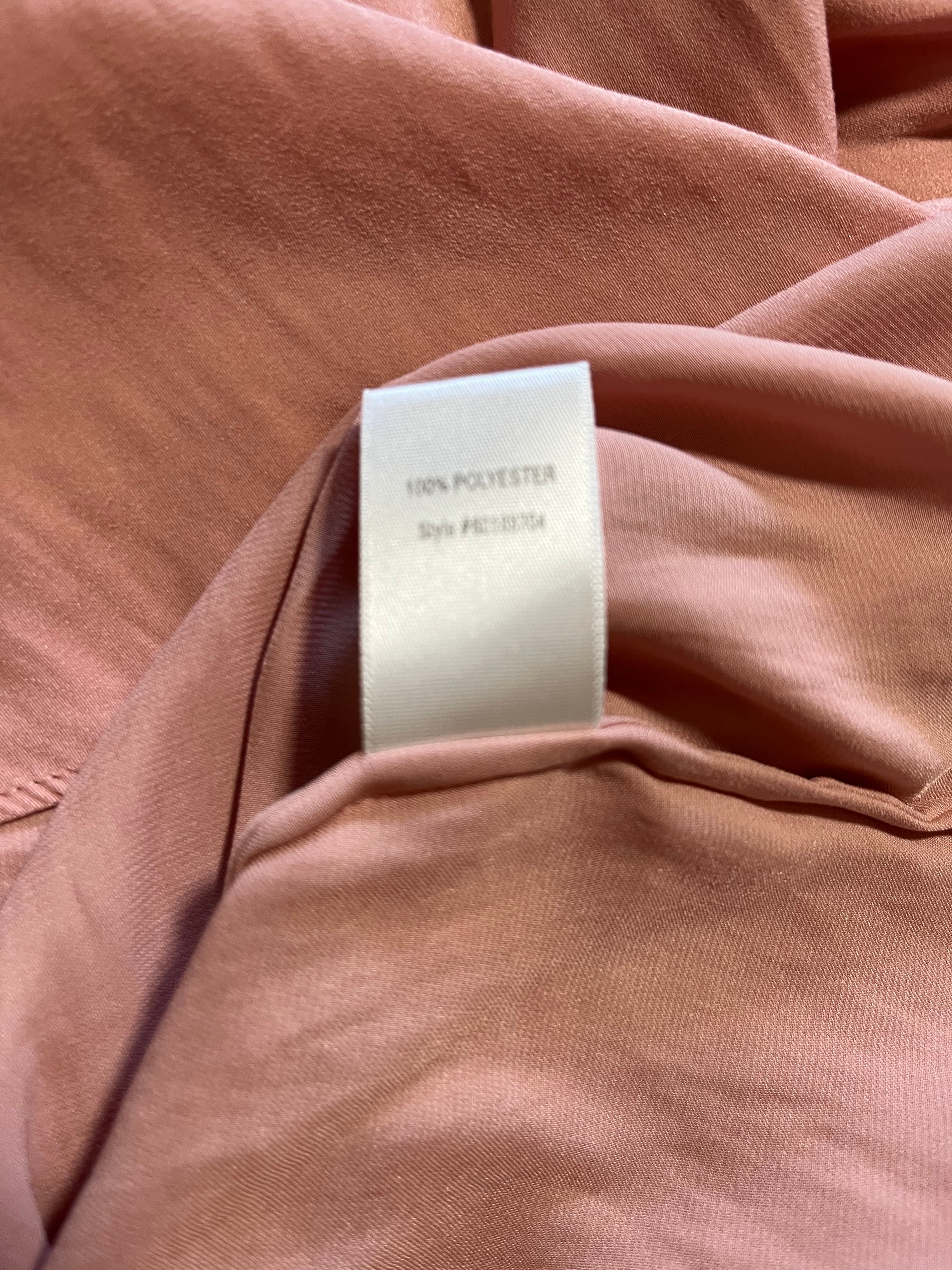 Witchery Dusty Rose V-Neck Long Sleeve Blouse Size 10 — photo 6 of 6