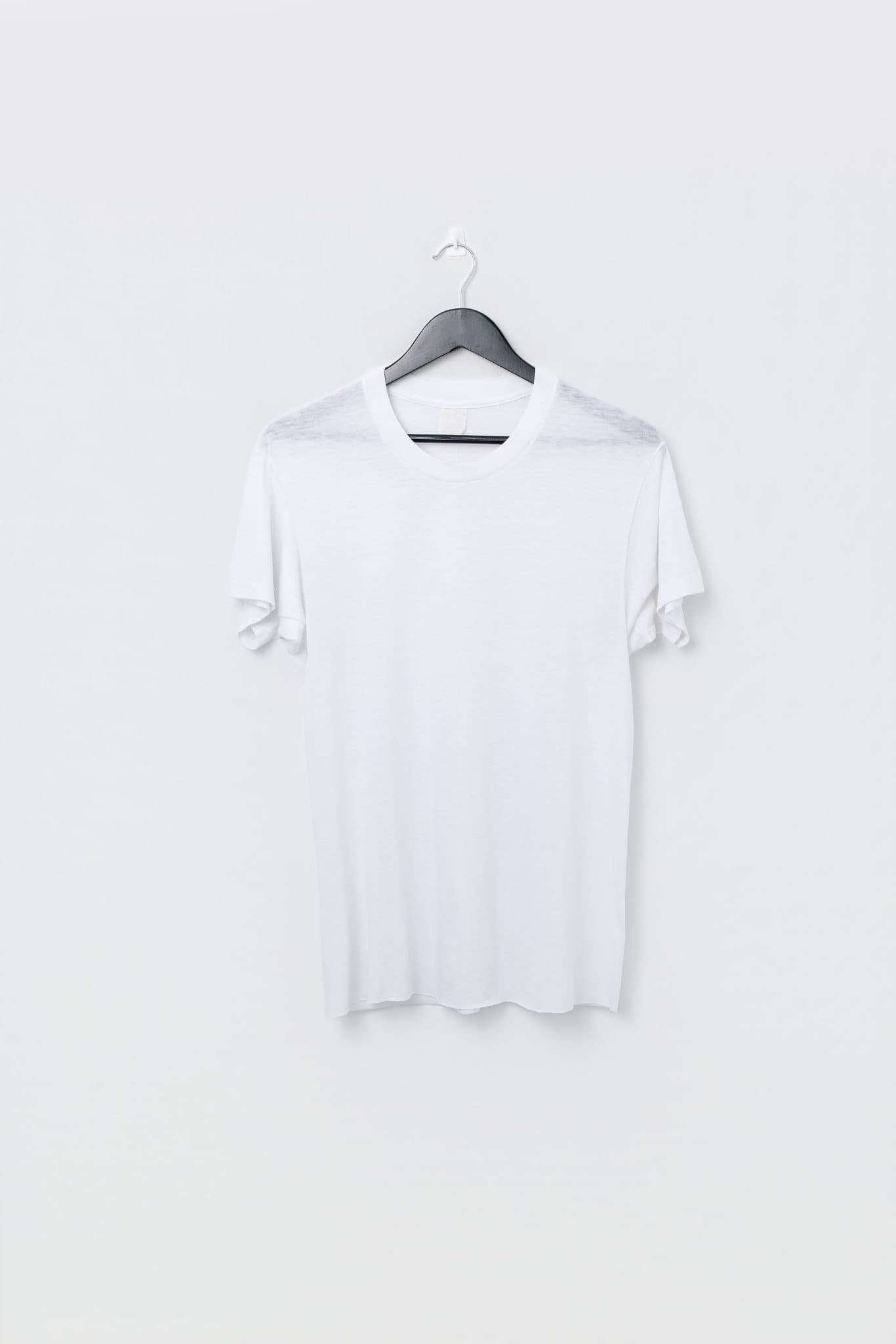Classic Basic White Crewneck T-Shirt — photo 1 of 3