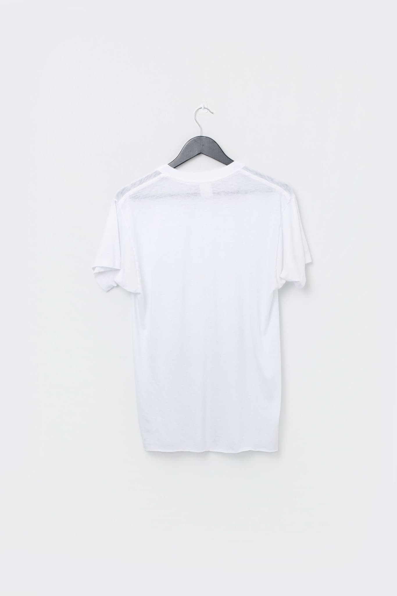 Classic Basic White Crewneck T-Shirt — photo 2 of 3